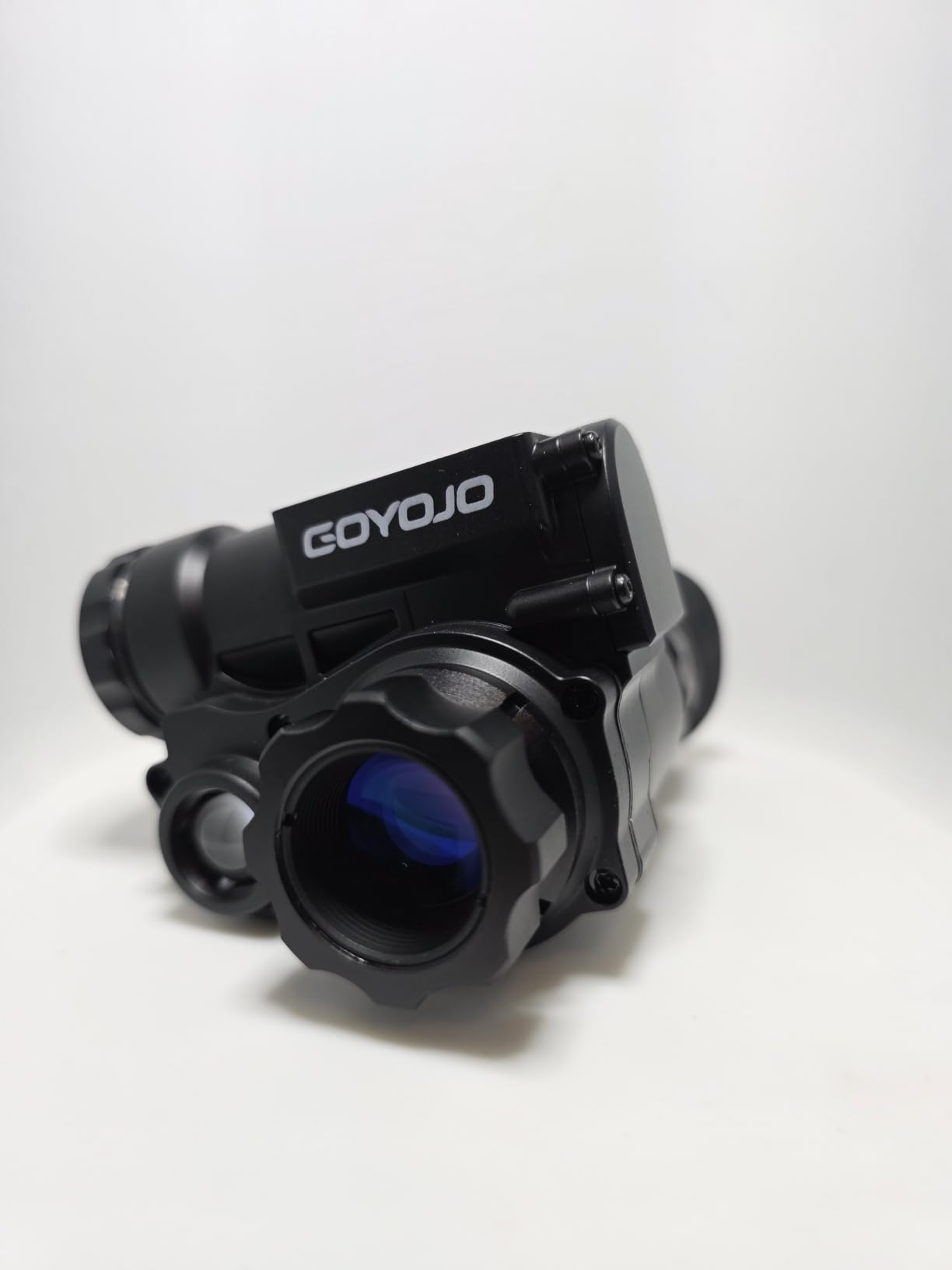 GOYOJO Night Vision Goggles Helmet-Mounted Monocular | 1080P HD NVG with 3X Zoom & Adjustable Infrared | IP66 Waterproof for Hunting, Surveillance, Camping | Built-in Compass (100% Darkness) customer photo 1