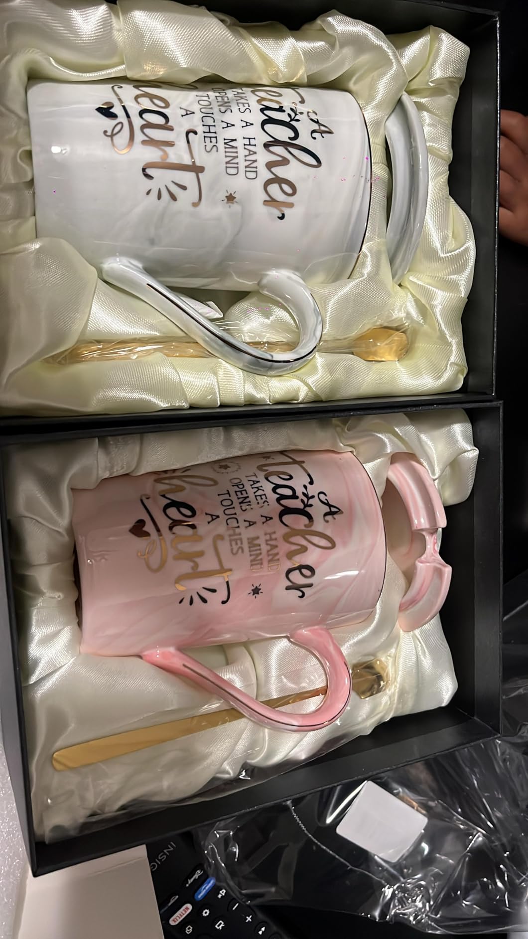 Nurse Gifts for Women, Funny Nurse Mug, 14oz Pink Marbled Gold Print Cup customer photo 2