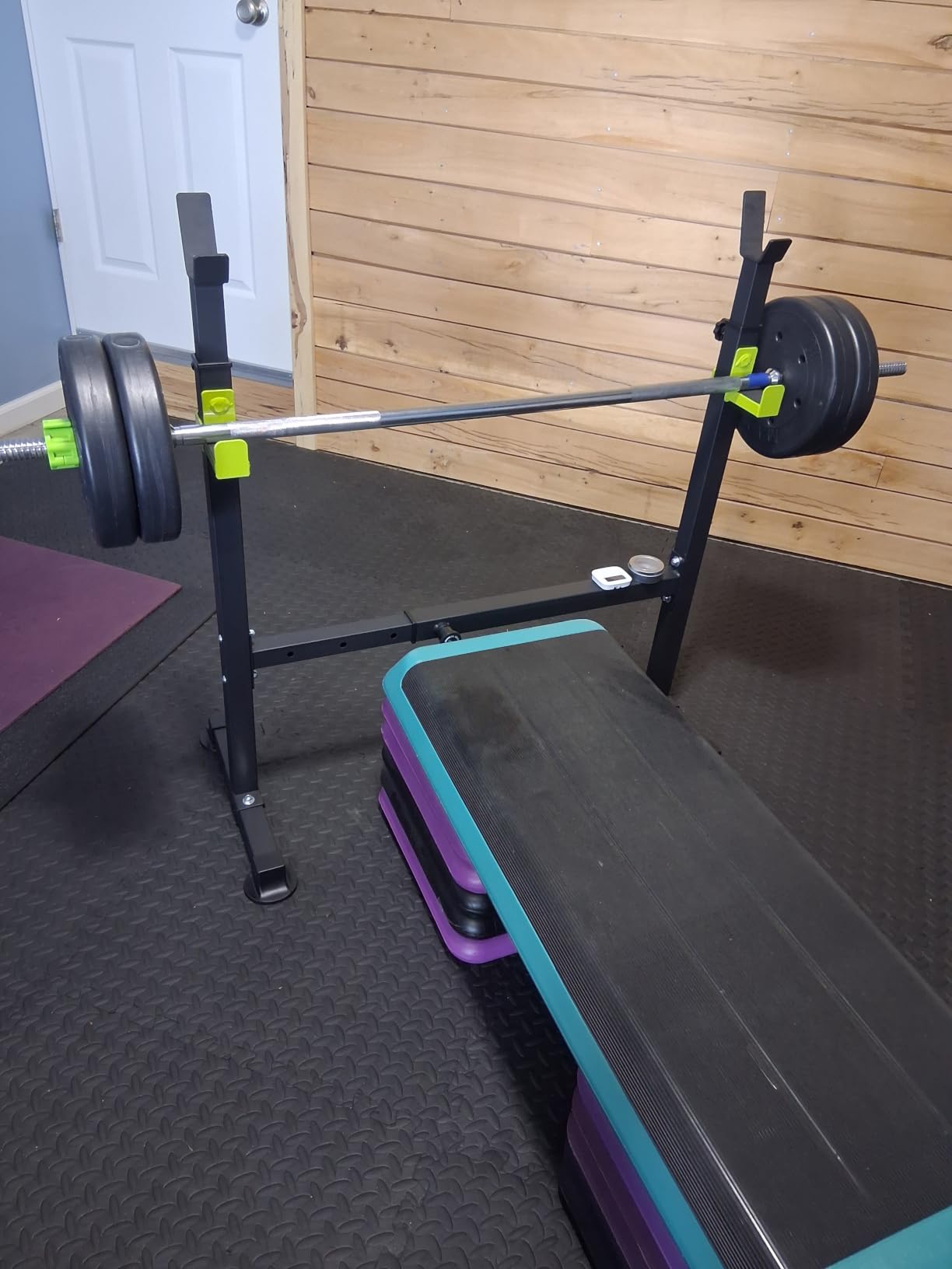 FitinOne Adjustable Folding Weight Bench for Home Gym, 660 lbs Capacity Multi-Functional Workout Bench Sturdy Durable for Full Body customer photo 1