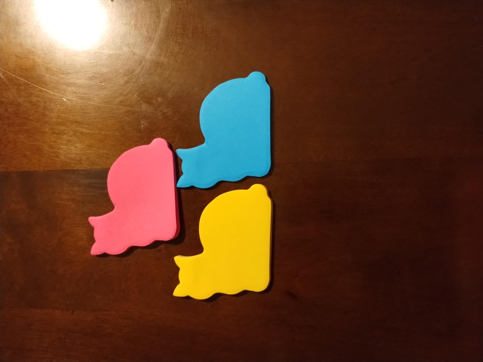 Cute Cat Sticky Notes, 6Pack 6 Bright Color Kawaii Sticky Notes for Cats Lover (6 Colors Shape 1) customer photo 1