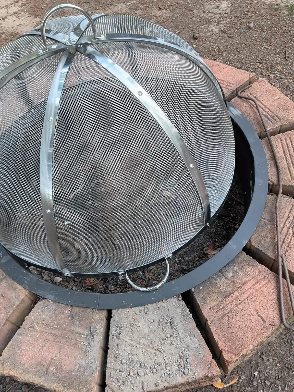 Firepit Spark Screen Lid, 30