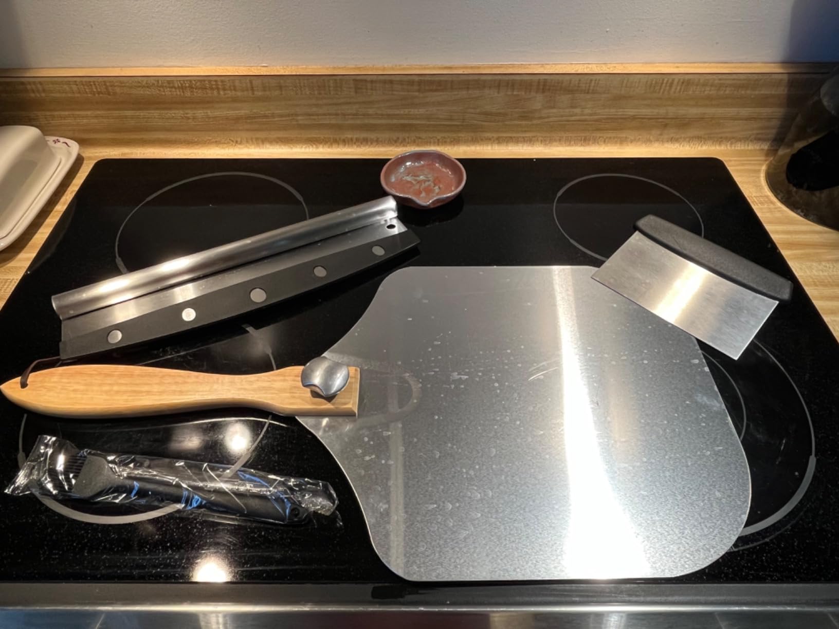 Pizza 7PCS Pizza Peel Pizza Pan Set, 12