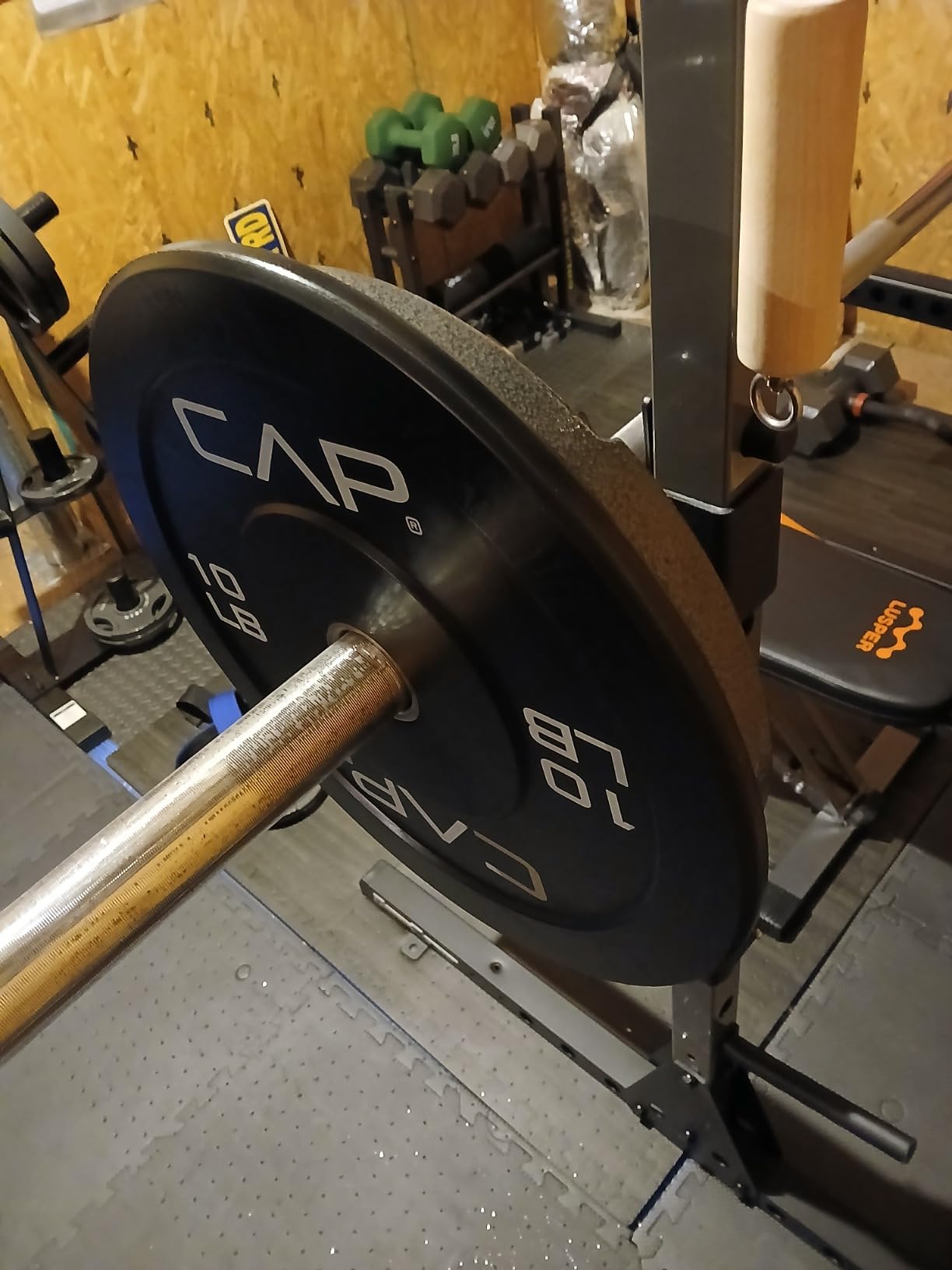 CAP Barbell Rubber Olympic Bumper Plate | Multiple Options/Colors customer photo 1