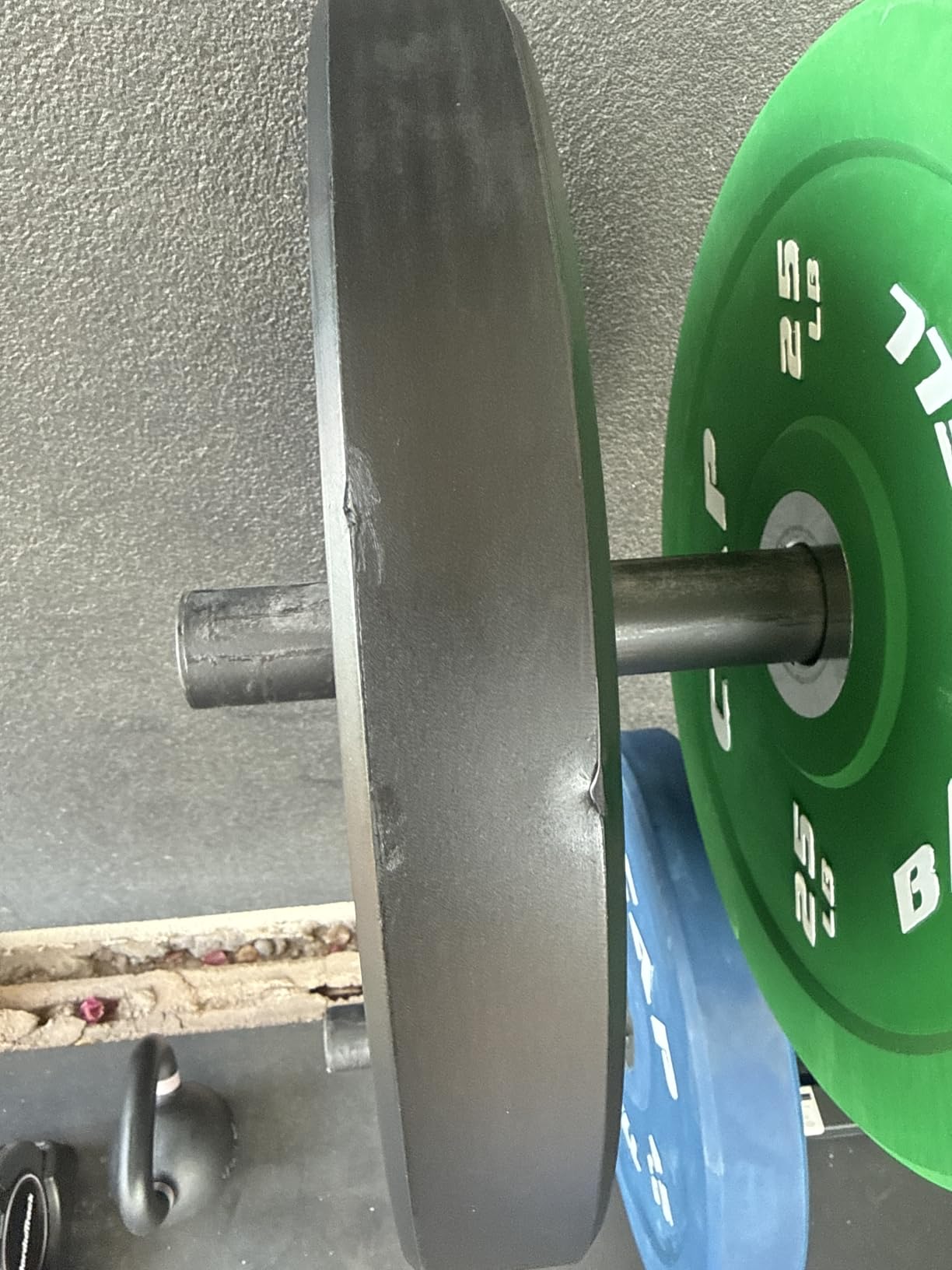 CAP Barbell Rubber Olympic Bumper Plate | Multiple Options/Colors customer photo 2