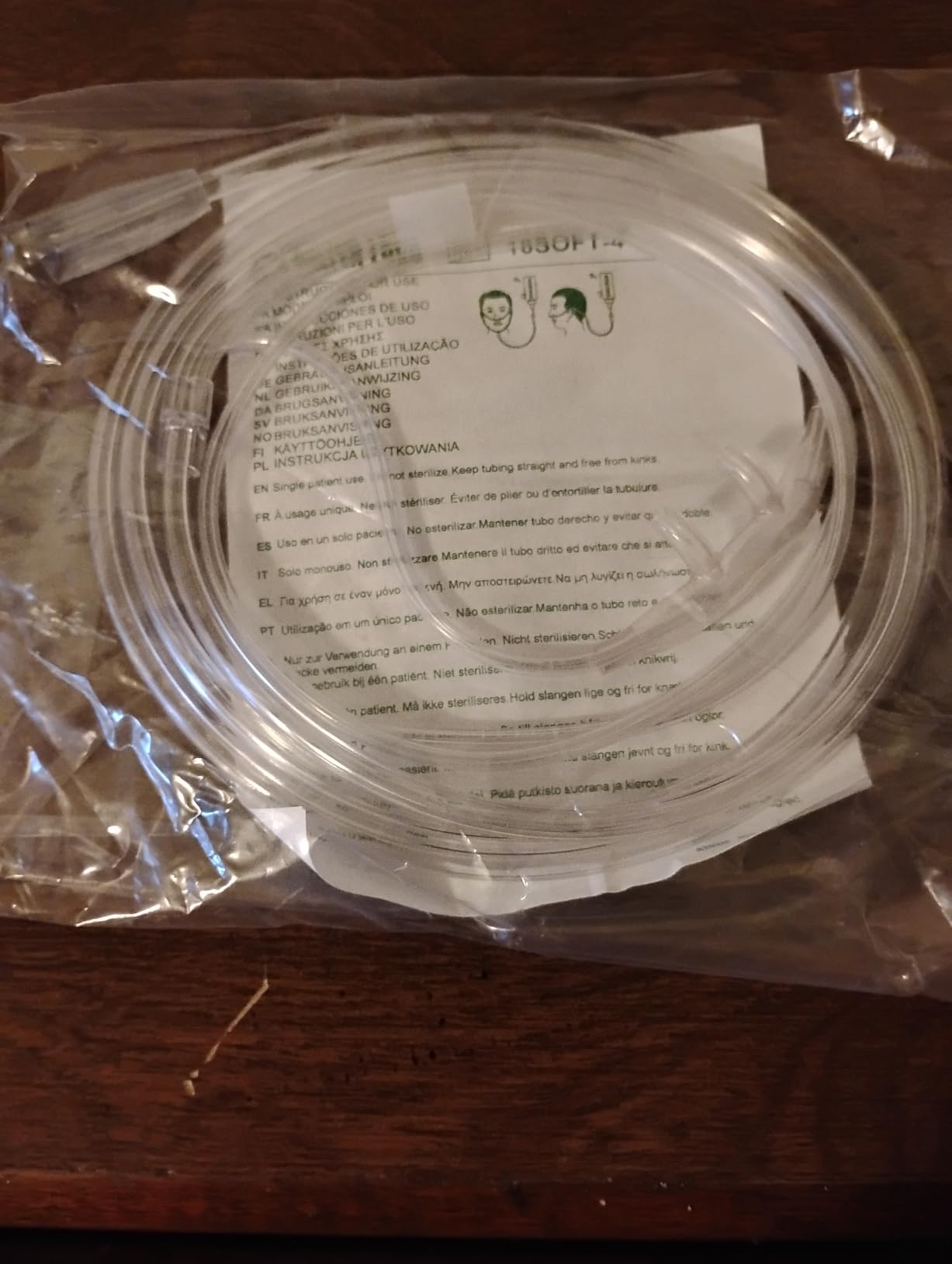 ResOne 4Ft Soft Adult Oxygen Nasal Cannula 5-Pack - Curved Prongs, Crush-Resistant Tubing - Nasal Tubes, Oxygen Concentrator Supplies - Soft Curved Nose Piece, Standard Size, Standard Flow 6 LPM customer photo 1