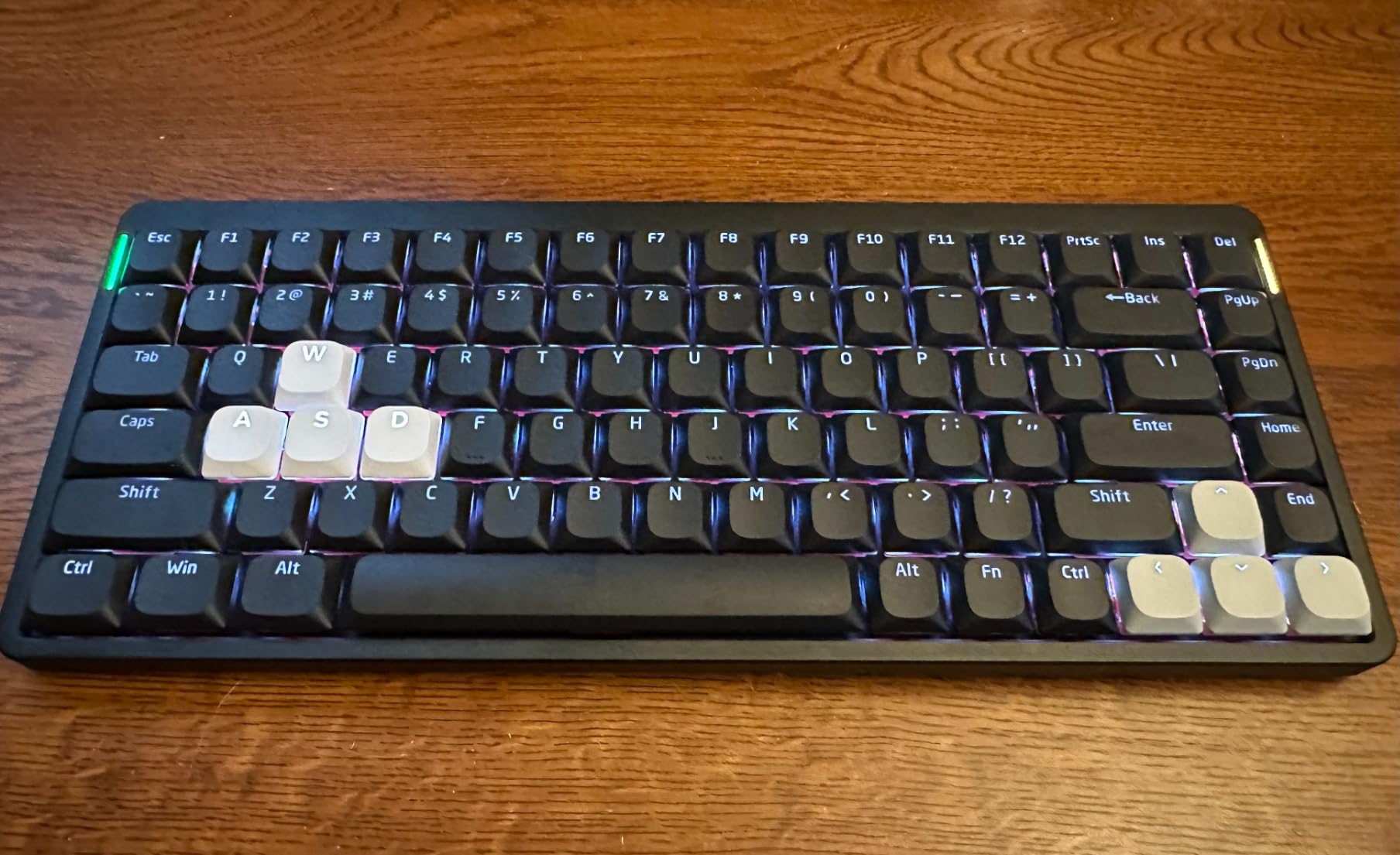 NuPhy Air75 V2 Portable 75% low profile Mechanical Keyboard,Wireless Keyboard,Supports Bluetooth/2.4G/USB-C RGB Bluetooth Keyboards,Compatible with Windows/Mac OS/Linux Systems-Gateron Cowberry Switch customer photo 1