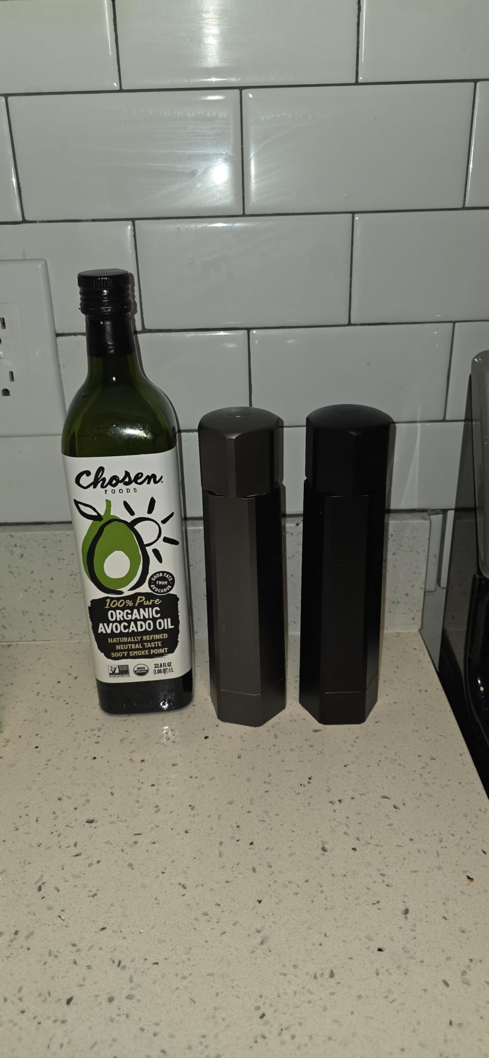 HexClad HexMill Salt and Pepper Mill Set, Full Size customer photo 2