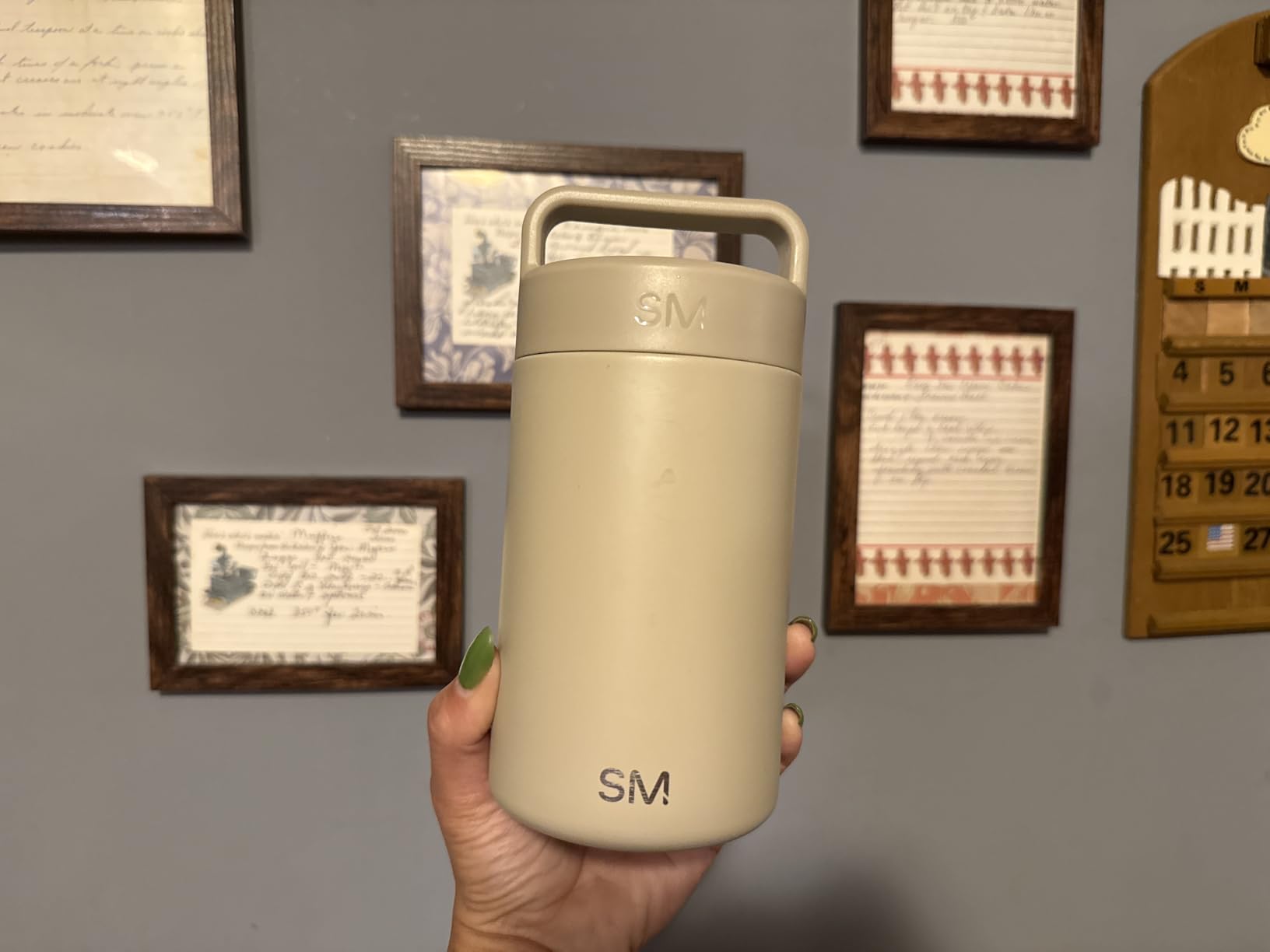 Simple Modern Insulated Food Jar with Handle | 12oz | Green customer photo 2