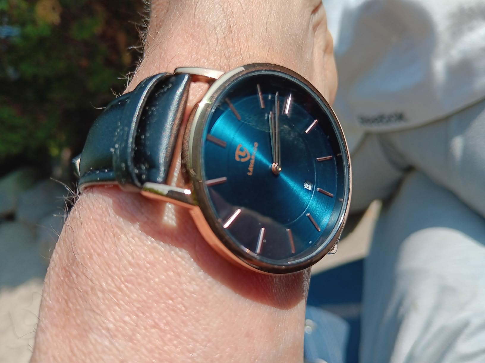 BEN NEVIS Watch, Mens Watch, Minimalist Fashion Simple Wrist Watch Analog Date with Leather Strap customer photo 1