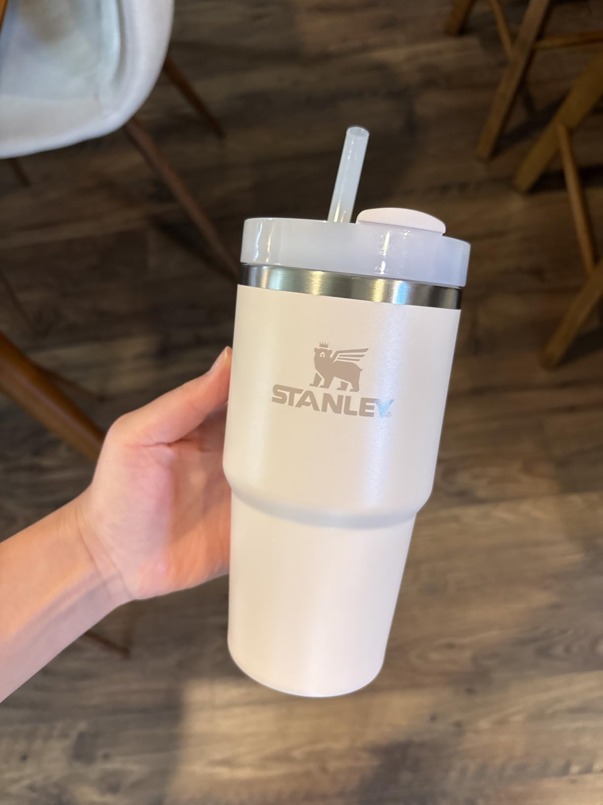 STANLEY Quencher H2.0 Flow State Tumbler, 20 oz, Rose Quartz 2.0 customer photo 1