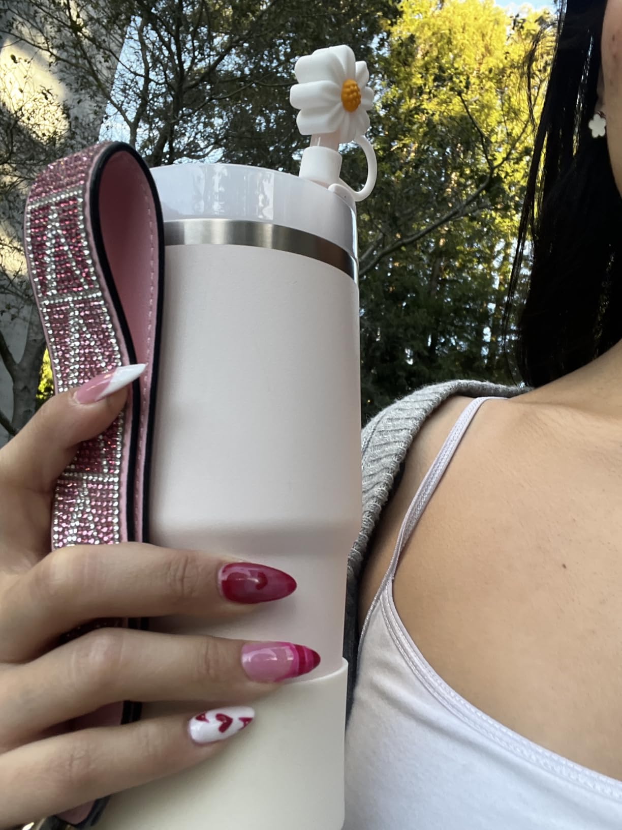 STANLEY Quencher H2.0 Flow State Tumbler, 20 oz, Rose Quartz 2.0 customer photo 2