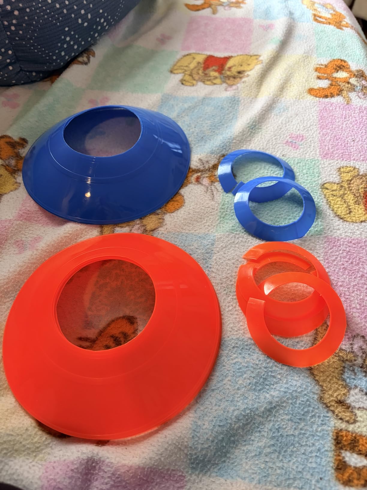 25/50/100pcs Disc Cones, Agility Soccer Cones with Carry Bag and Holder customer photo 2