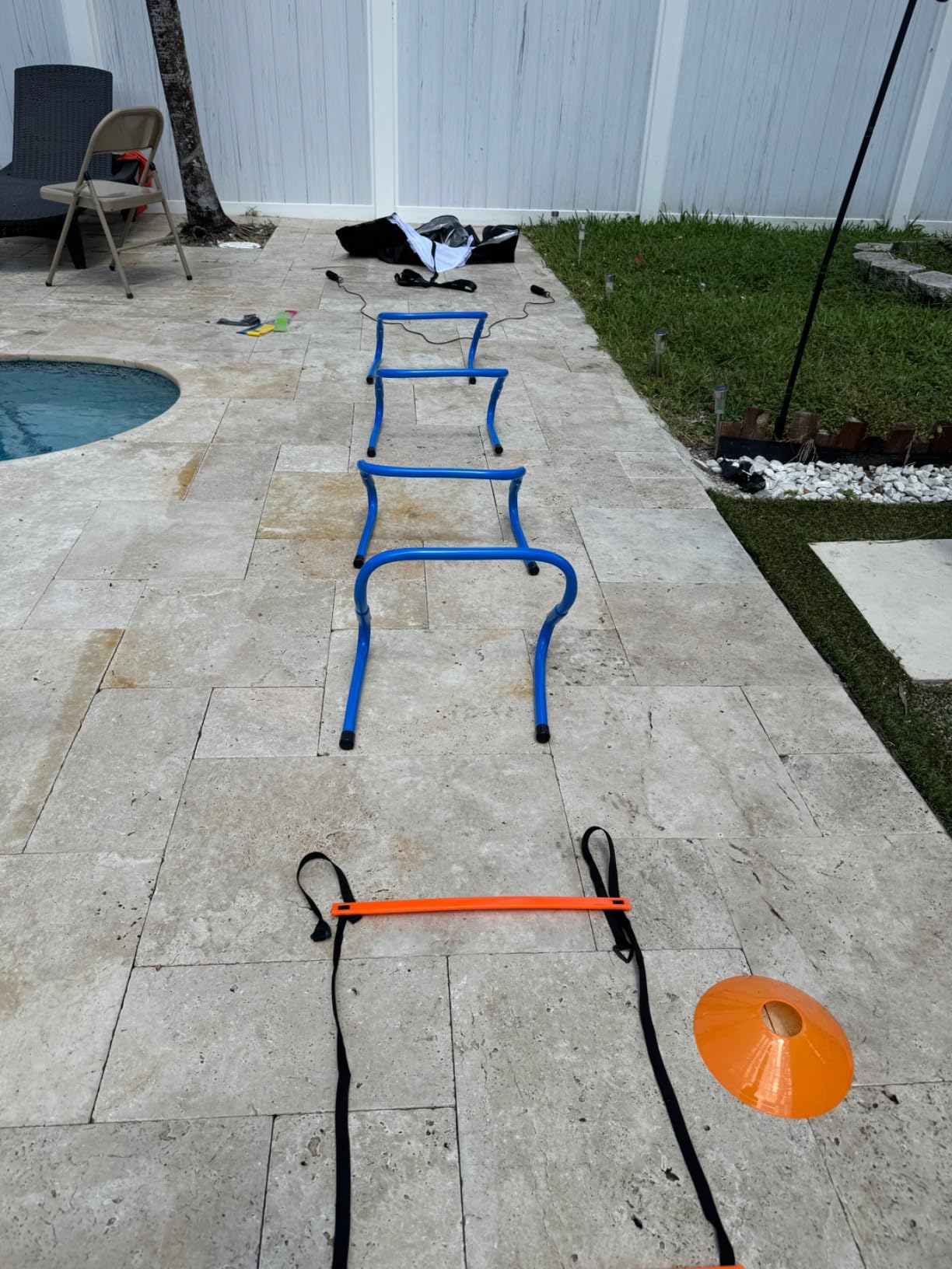 GHB Agility Ladder,Football Training Equipment Set customer photo 2