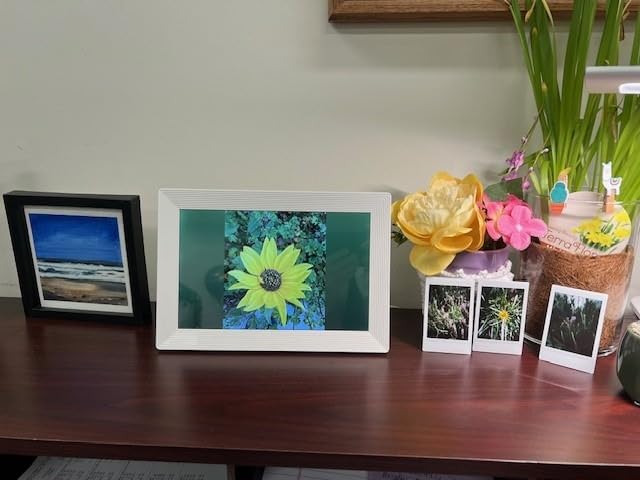 Digital Picture Frame, Frameo 15.6'' Digital Photo Frame WiFi Large Display customer photo 2