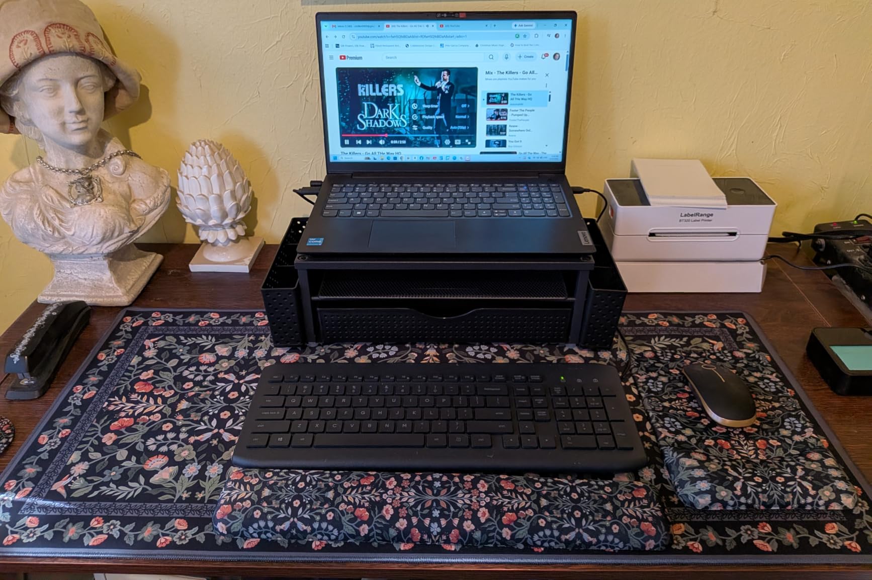gianotter Monitor Stand with Drawer and 2 Pen Holders customer photo 1