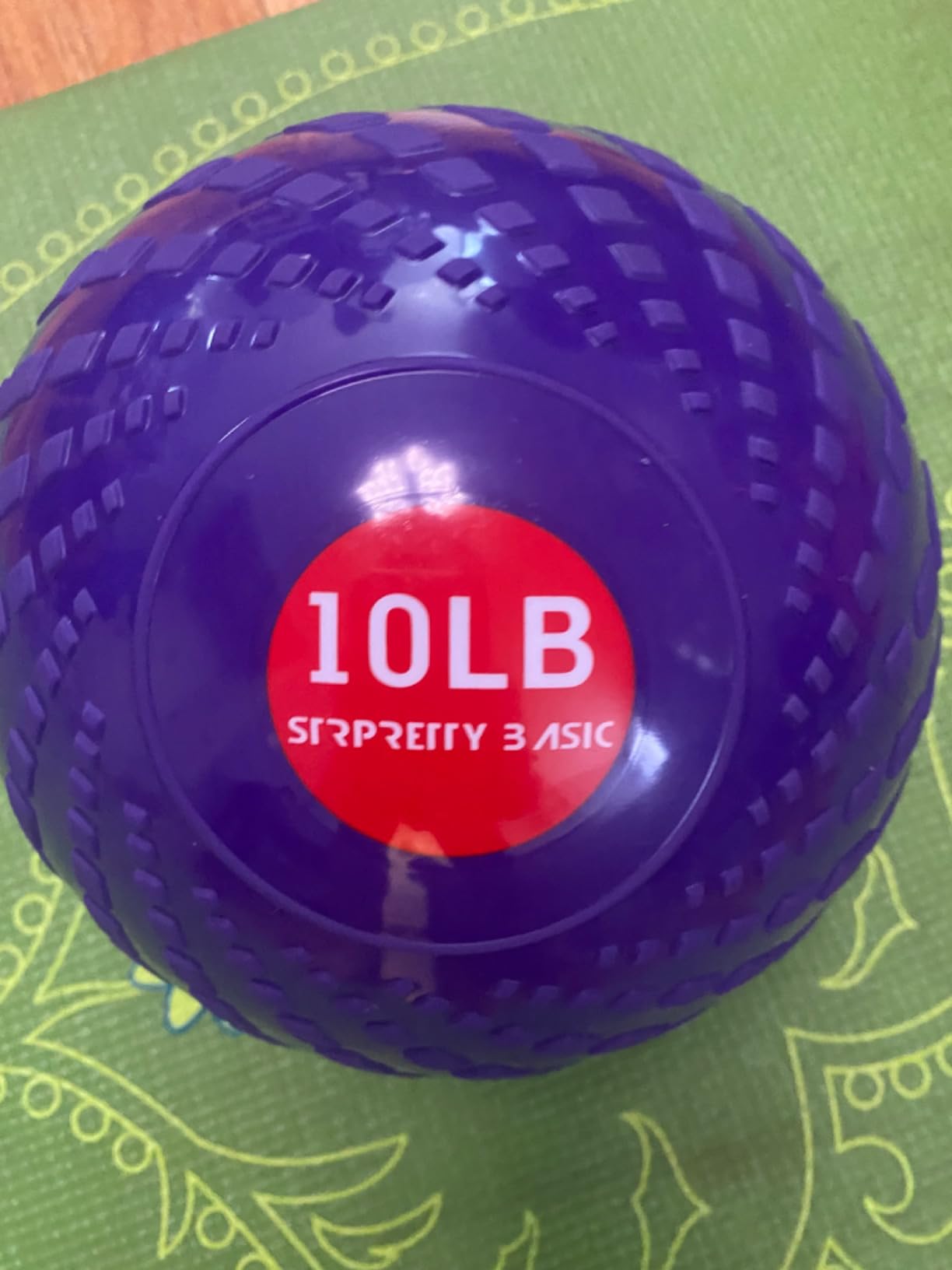 Medicine Ball 8, 10, 12 lbs Slam Ball Weighted Balls for Exercise Strength and Crossfit Workout customer photo 1