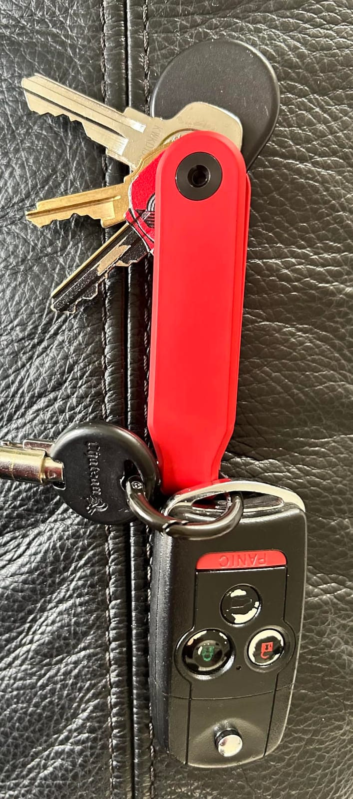 orbitkey New Active Key Organizer Lite w/updated D-Ring | Weather Resistant, Stainless Steel Locking Mechanism customer photo 2