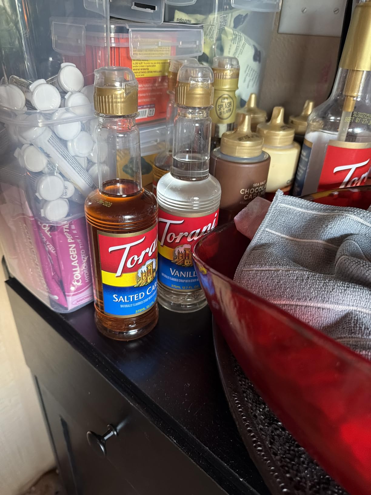 Torani Flavored Drink Syrup Café Variety Pack, 12.7 fl oz, Set of 4 customer photo 1