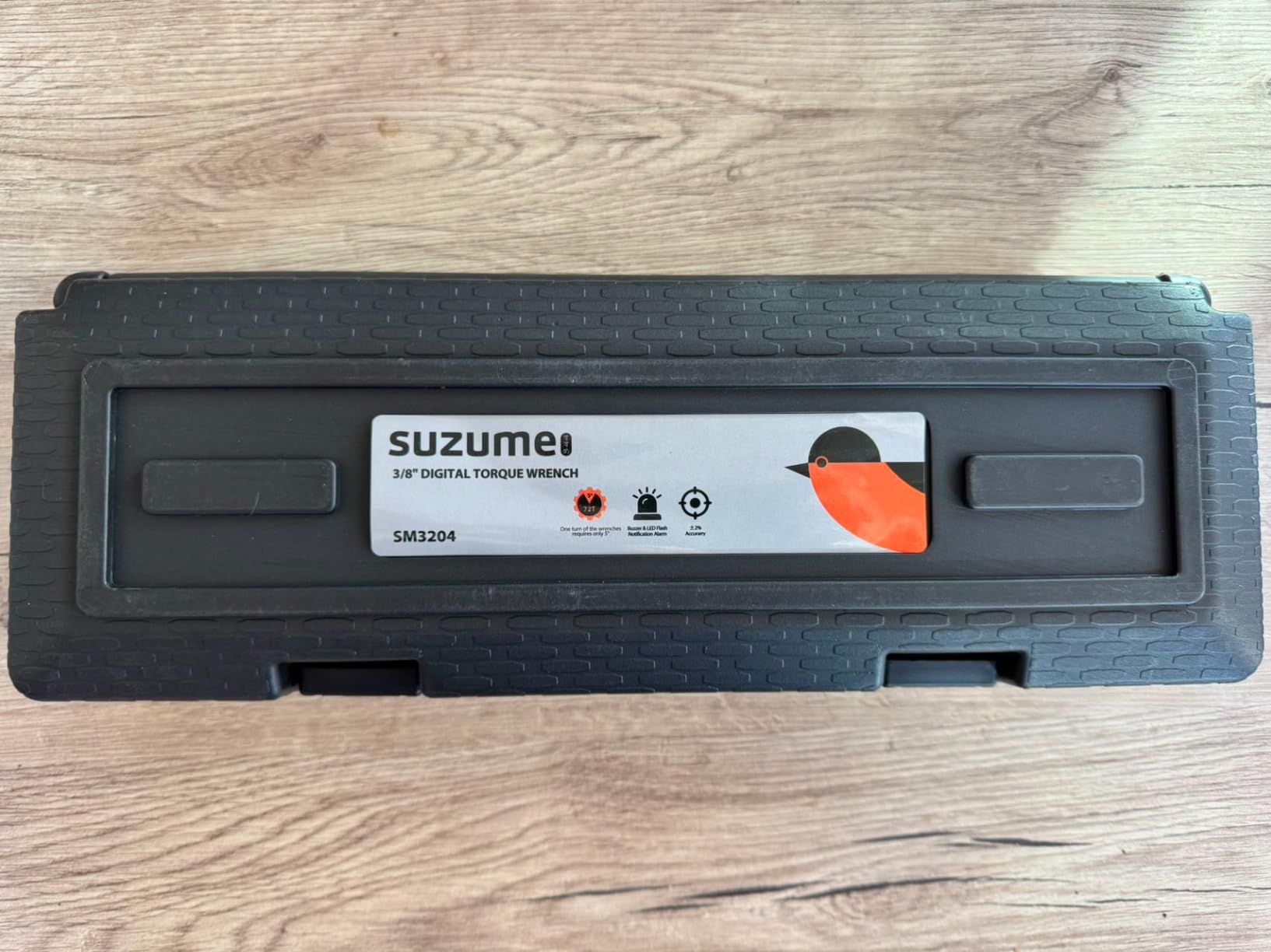 SUZUME Digital Torque Wrench 3/8 Drive (5.02-99.57 Ft. Lb / 6.8-135 N.m) | ±2% Accuracy,Buzzer and LED Alert,Electric Display,Peak & Track,Foot / Inch Pound,Automotive,Car, Moto,Spark Plug,Engine,Bike customer photo 1