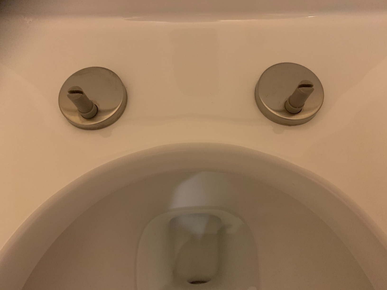WOODBRIDGEE One Piece Toilet with Soft Closing Seat, Chair Height, 1.28 GPF Dual, Water Sensed, 1000 Gram MaP Flushing Score Toilet with Mattle Black, White,B0940-F-MB customer photo 1