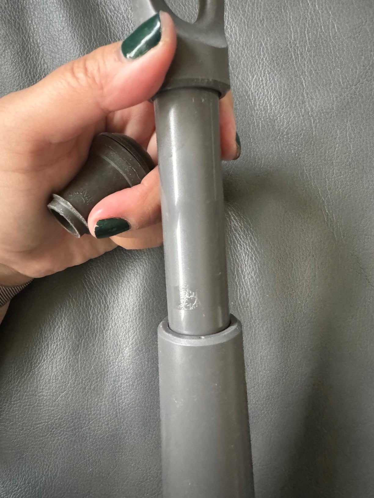 Vacu Vin Loop Wine Saver Pump - 1 Vacuum Wine Stopper - Graphite customer photo 1