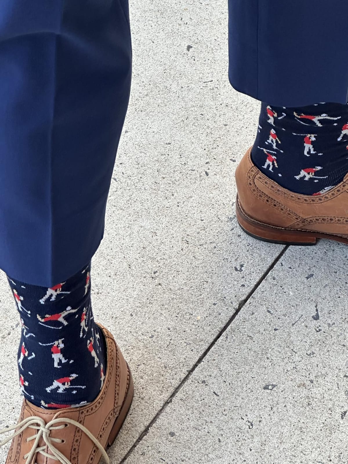 Shanker Golf Socks - Funny Angry Golfer Socks - Funny Golf Gift for Men customer photo 2