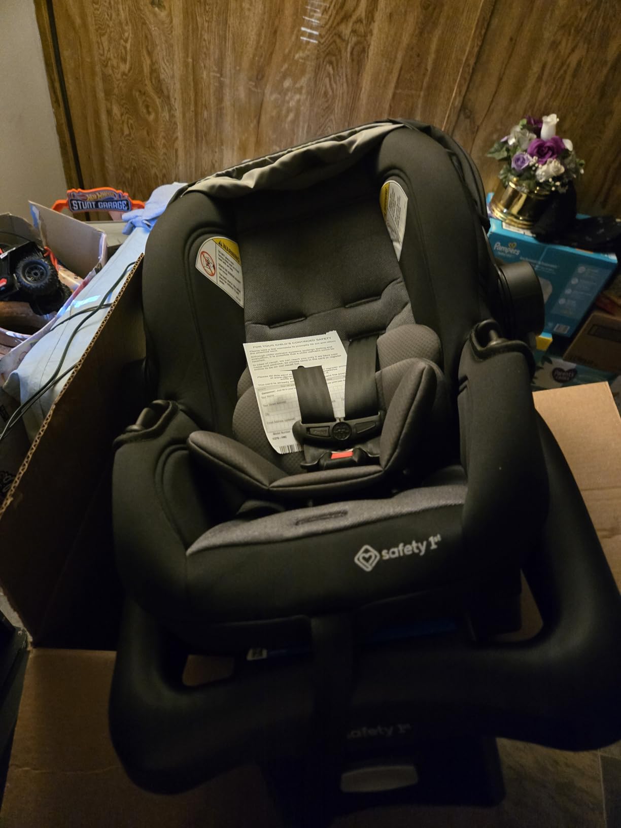 Safety 1st OnBoard FLX Infant Car Seat with Base, Lightweight Baby Car Seat for Travel, Monument 4 customer photo 2
