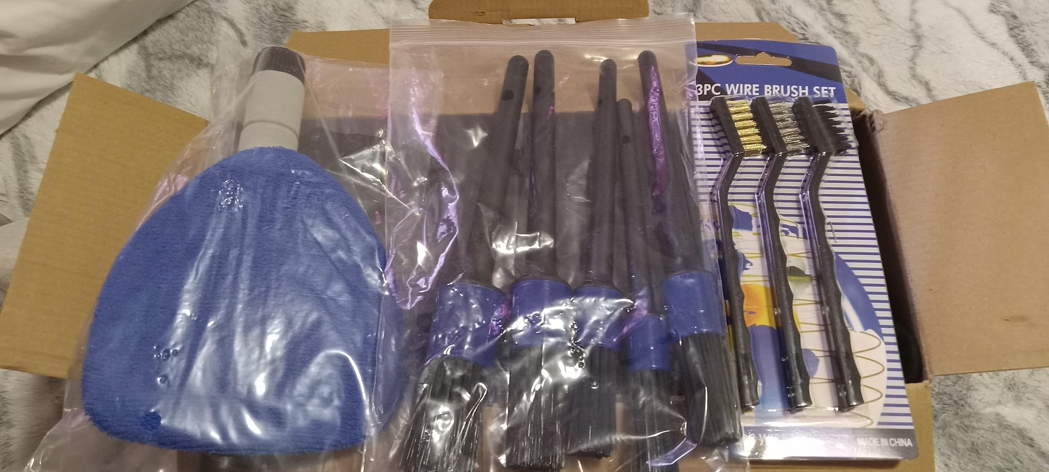 17pcs Car Detailing Kit Interior Cleaner, Car Interior Cleaning Kit with Handheld Car Vacuum, Car Detailing Brushes, Windshield Cleaning Tool, Car Cleaning Supplies, Car Accessories for Men, Women customer photo 2