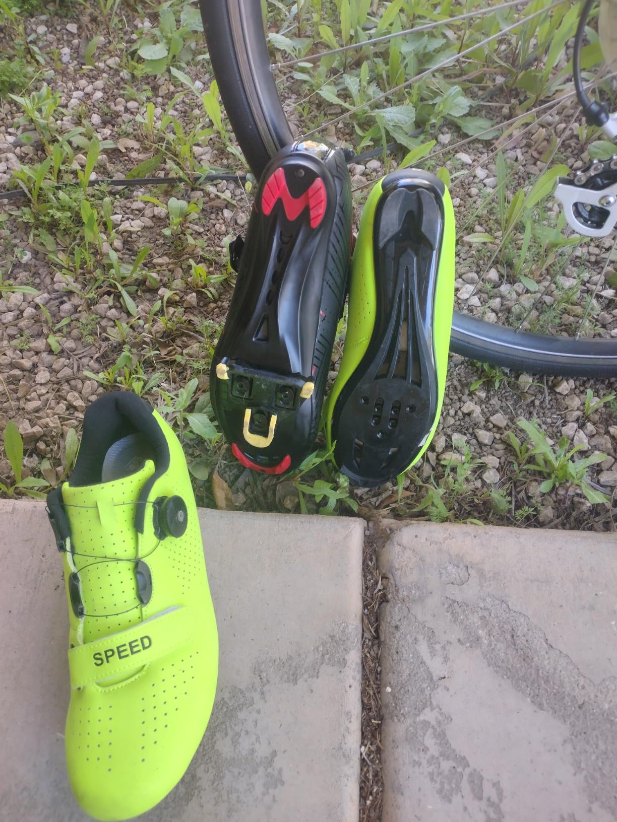 Santic Men's Cycling Shoes Road Cycling Riding Shoes Road Bike Shoes with Buckle- Roadway New customer photo 1