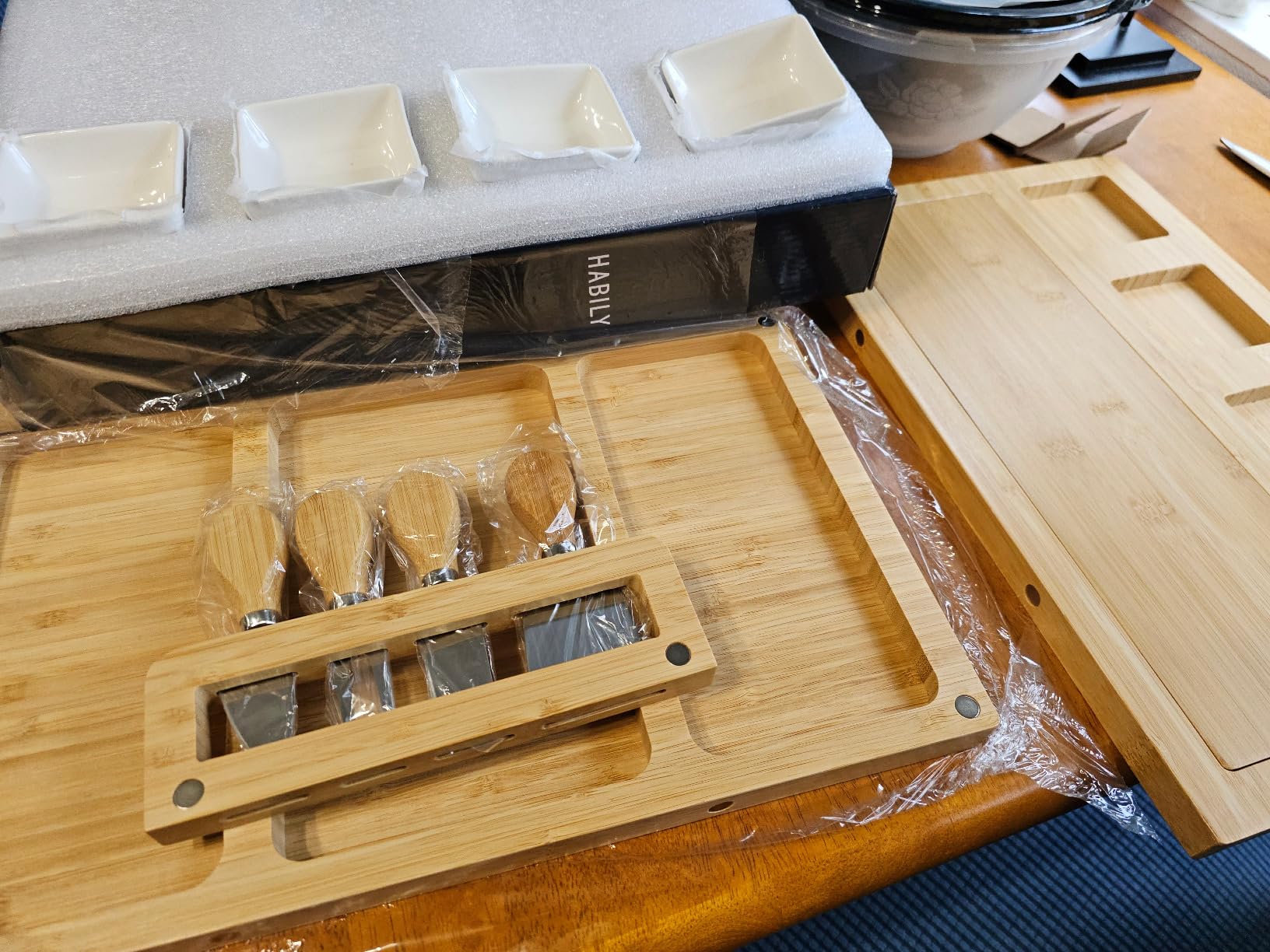drmvalg Charcuterie Board Cheese Tray Set, Housewarming Gift for New Home customer photo 1