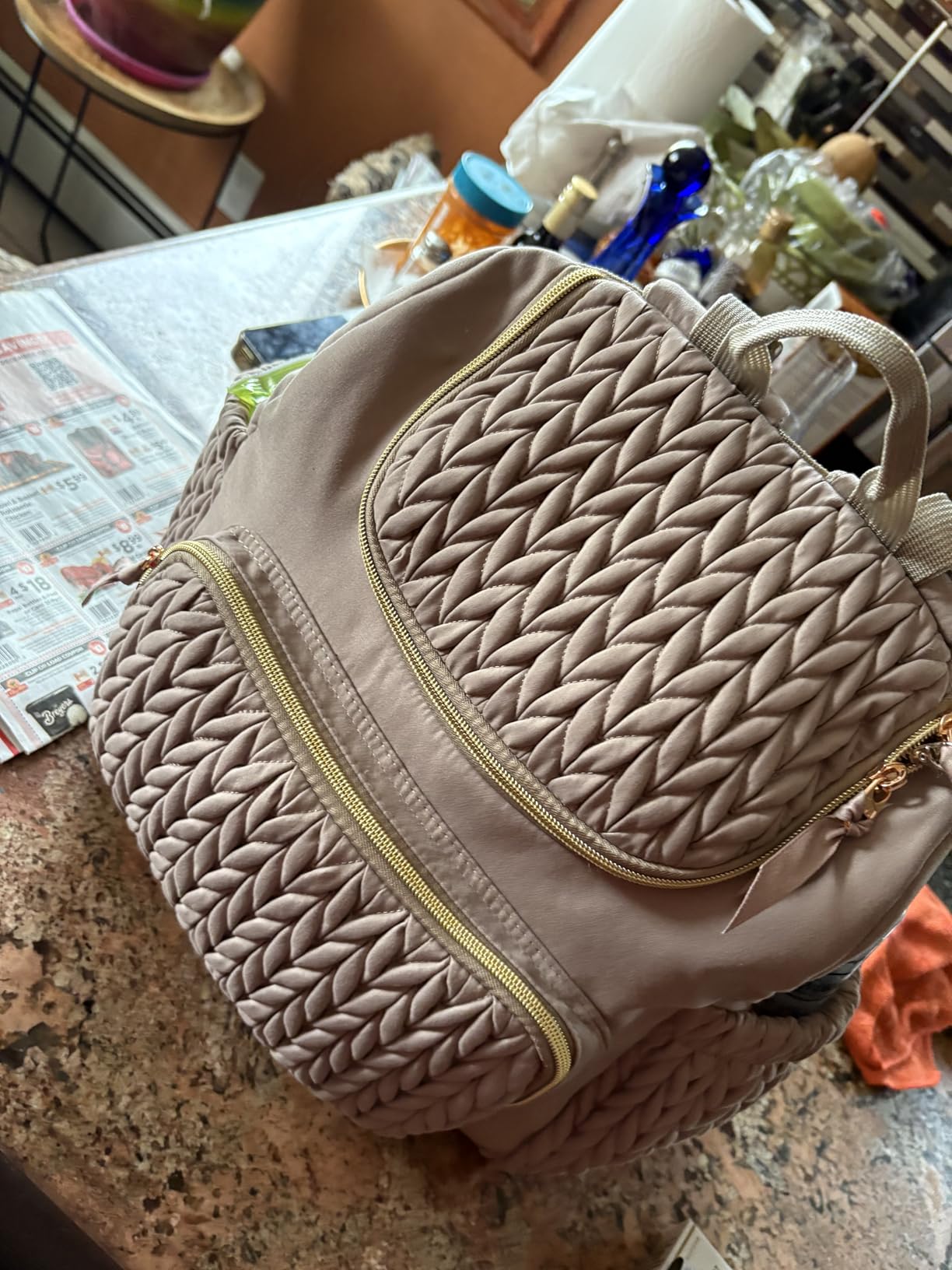 mommore Diaper Bag Backpack, Large Travel Baby Bag for Daily Essentials customer photo 1