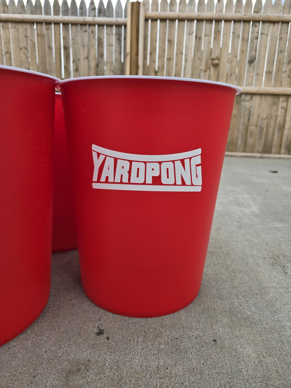 YardPong – Giant Yard Pong and Basketball Game with 12 Buckets, 2 Balls, Carrying Bag, and Air Pump – Outdoor Game for Lawn, Backyard, Beach, and Family Fun customer photo 2