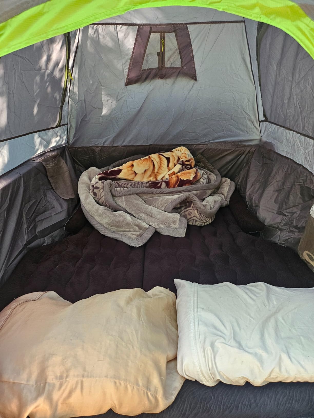 Car Air Mattress, Inflatable SUV Truck Camping Mattress for Back Seat, Thickened Travel Car Bed Sleeping Pad with Air Pump 2 Pillows customer photo 2