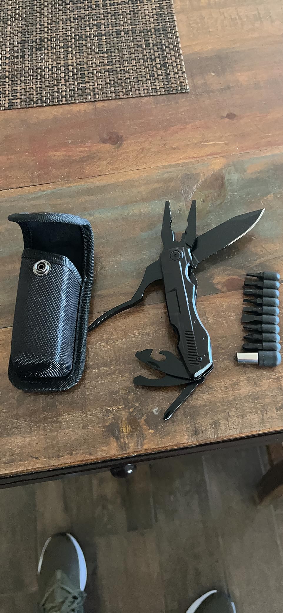 ETEH Gifts for Grandpa from Granddaughter Grandson,Fathers Day Birthday Christmas Grandpa Gifts,Multitool Knife 