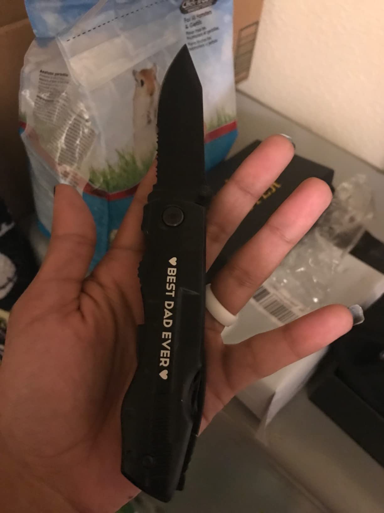 ETEH Gifts for Grandpa from Granddaughter Grandson,Fathers Day Birthday Christmas Grandpa Gifts,Multitool Knife 