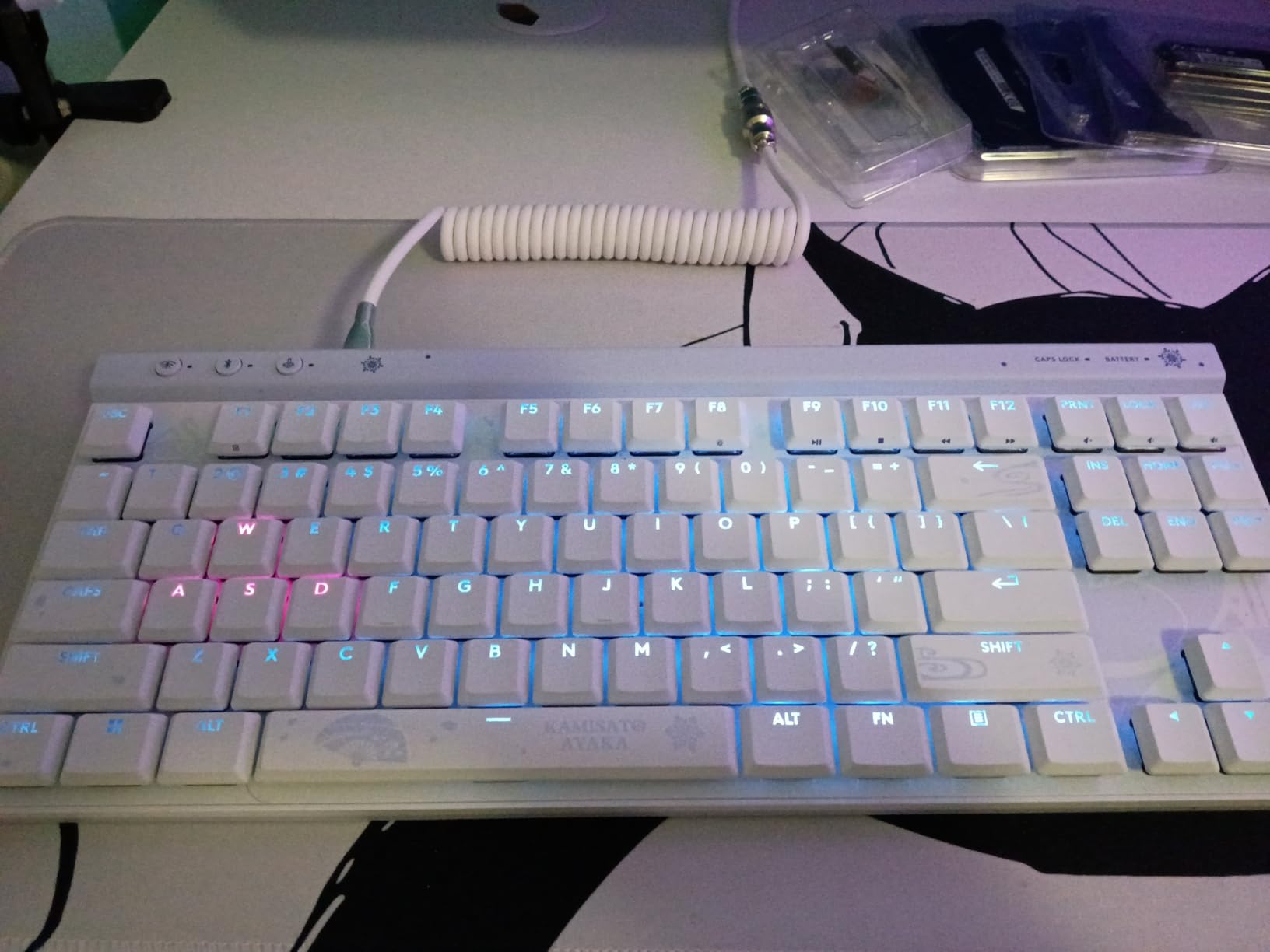 Logitech G515 Lightspeed TKL Wireless Gaming Keyboard (Tactile) - Black customer photo 1