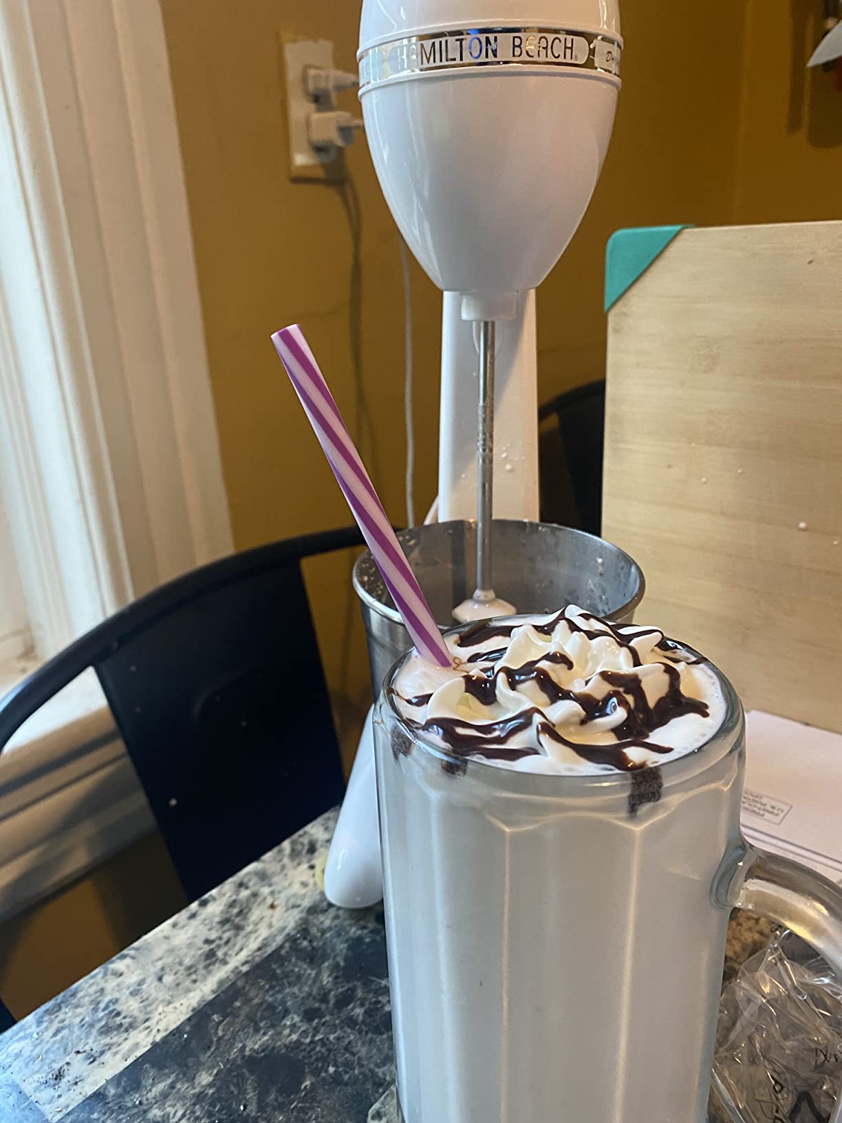 Hamilton Beach DrinkMaster Retro Milkshake Maker & Electric Drink Mixer customer photo 2