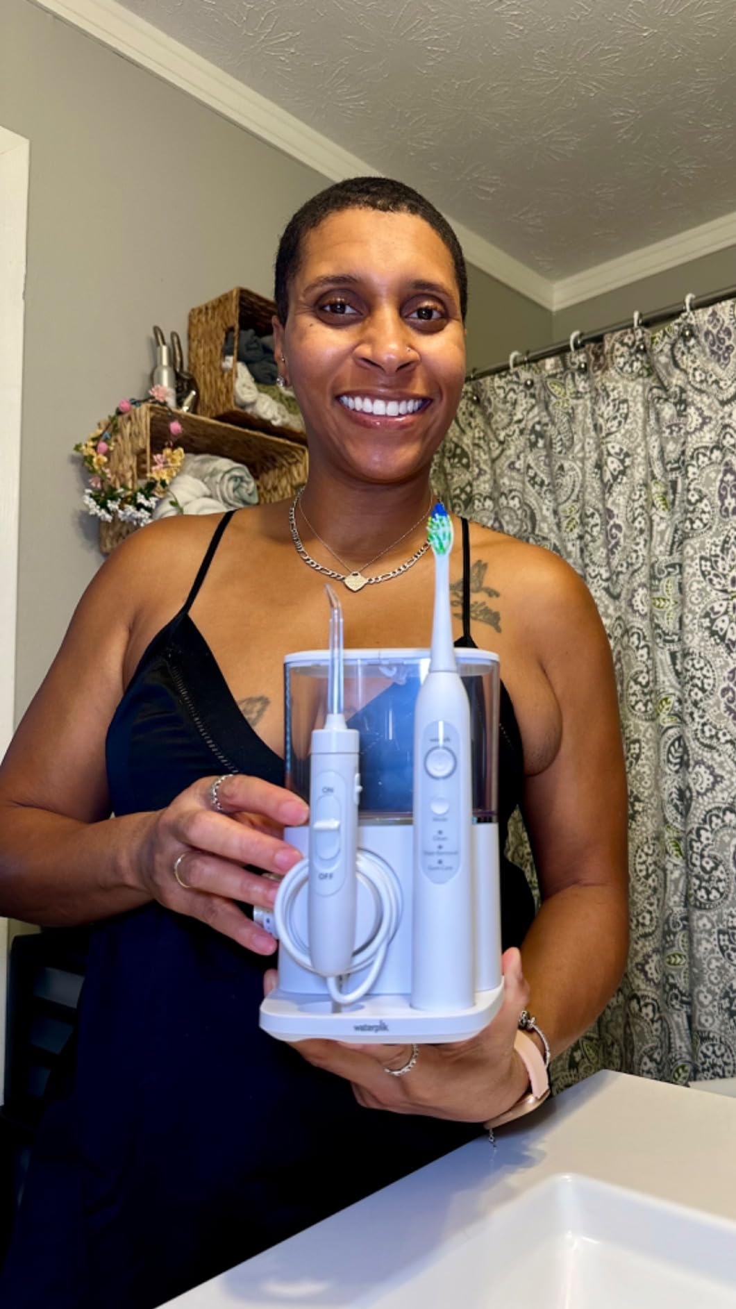 Waterpik Sensonic Complete Care Water Flosser & Electric Toothbrush Combo customer photo 2