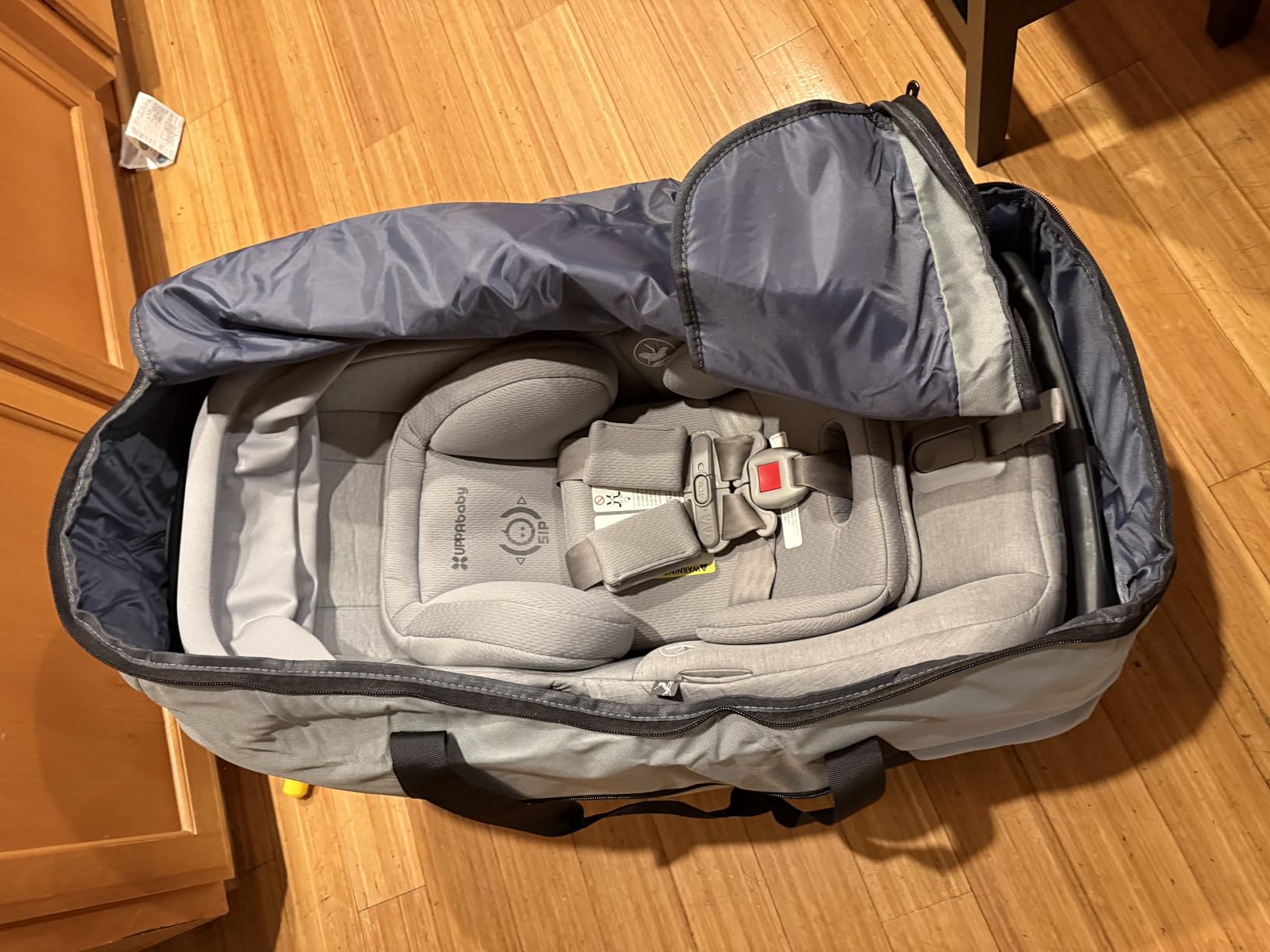 SCTEL Infant Car Seat Travel Bag Fits Car Seats with Anti-Rebound Bar Base customer photo 1