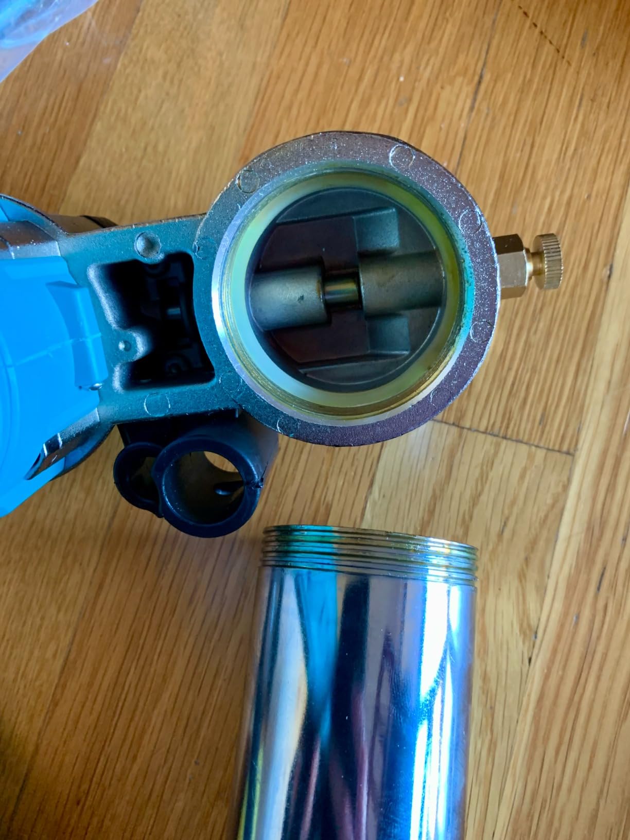 Seesii 2-in-1 Electric Grease Gun, 12000 PSI, with 2 Batteries and 48” Hose customer photo 1