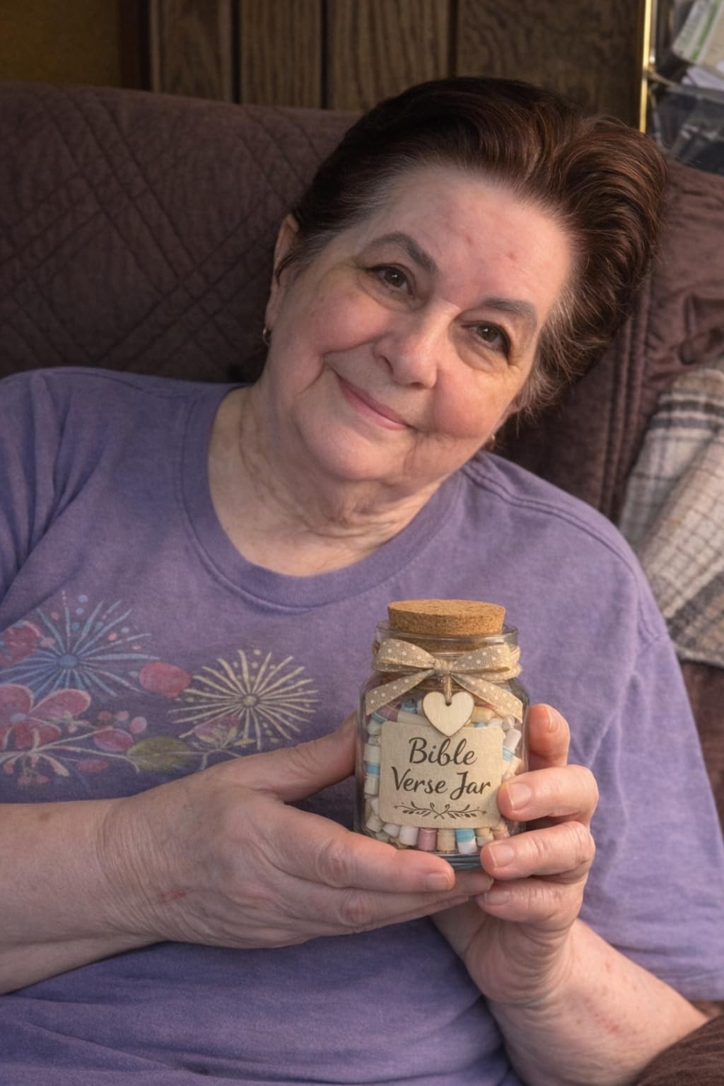 Read This When Bible Verses Jar – Birthday Gifts for Women, Christian Gifts for Women, Graduations Gift for Her, Gift for Mom from Daughter customer photo 2