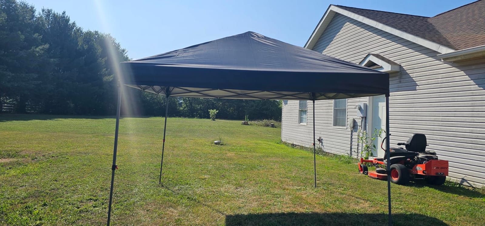 ABCCANOPY 10x10 Pop Up Canopy Tent, Heavy Duty Weather Protection, White customer photo 1