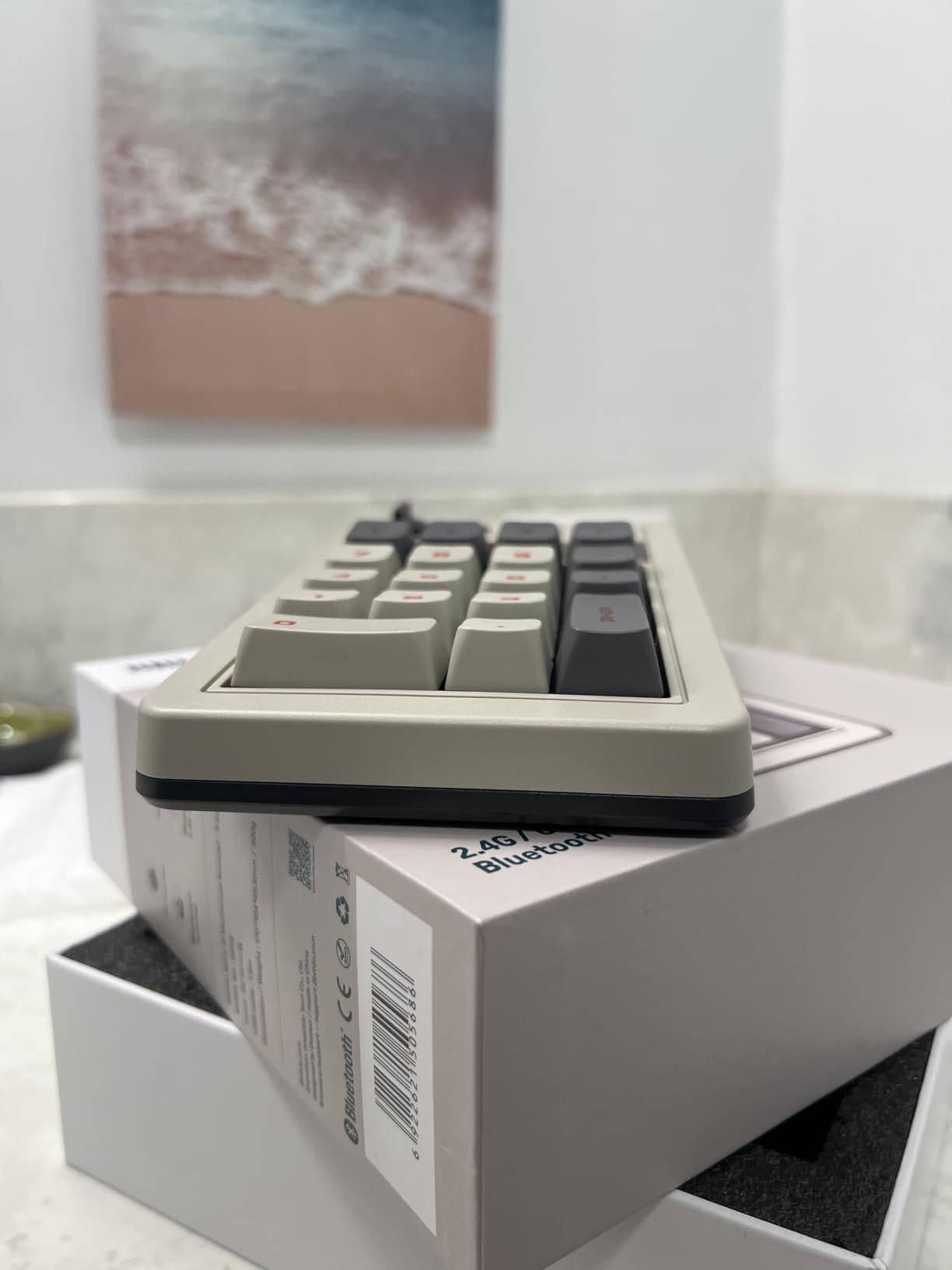 8BitDo Retro 18 Mechanical Numpad, Supports Calculator Mode, Bluetooth/2.4G/Wired Numpad for Windows and Android - N Edition customer photo 2