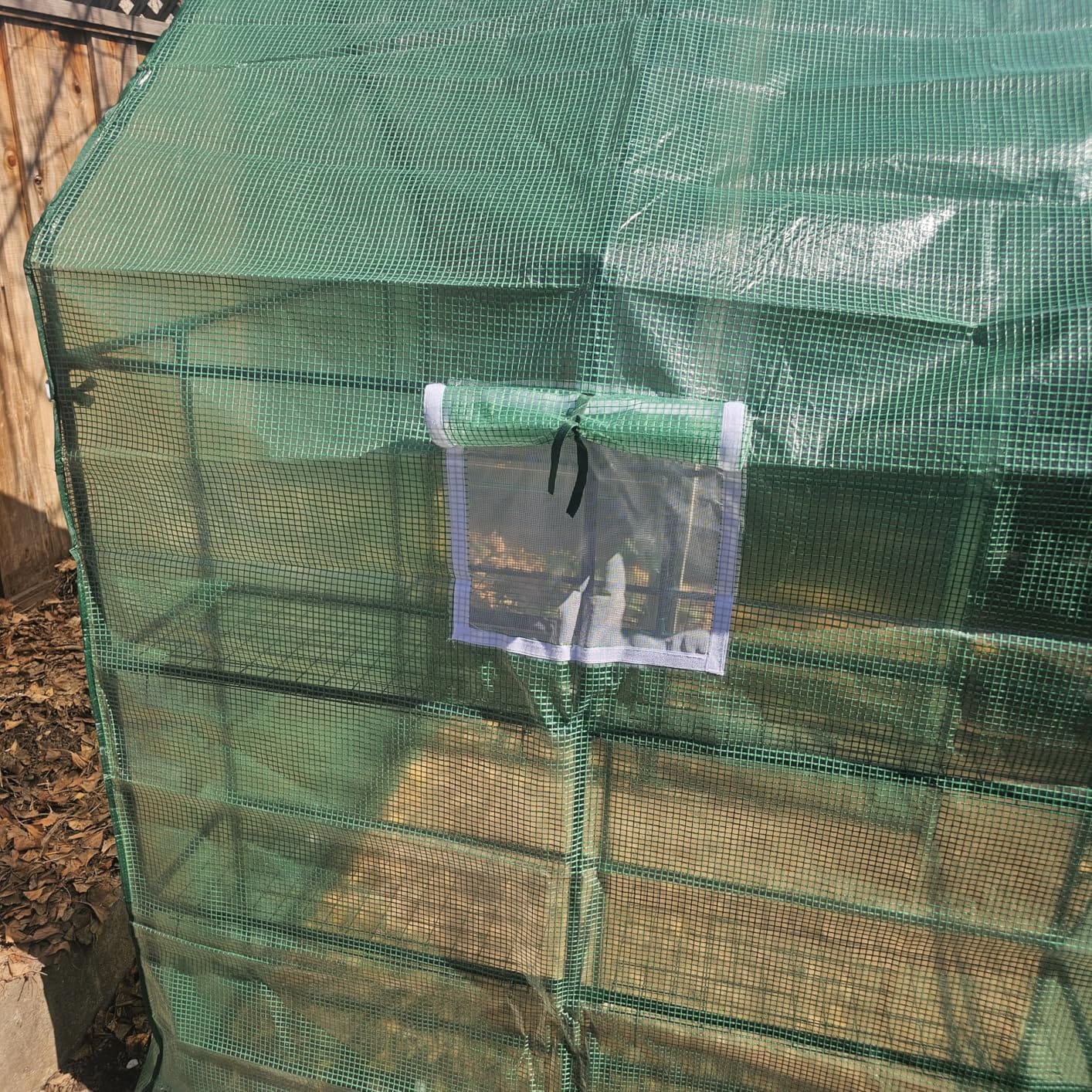 SPECILITE 56×56×78Inch Walk-in Greenhouse for Outdoors Garden Plant, Green customer photo 2
