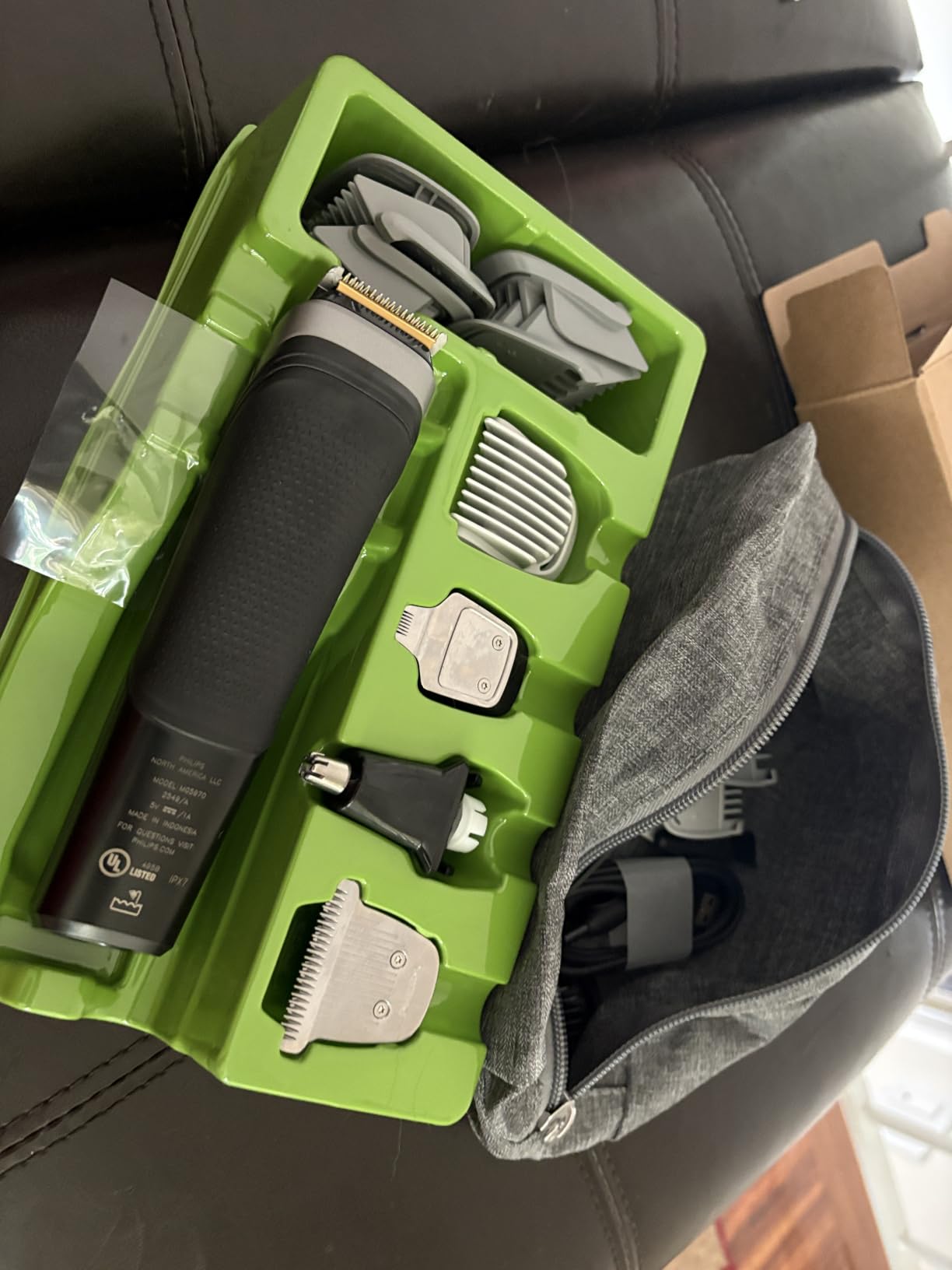 Philips Norelco All-in-One 5000 18-in-1 Trimmer, Face, Hair & Body, Black customer photo 1