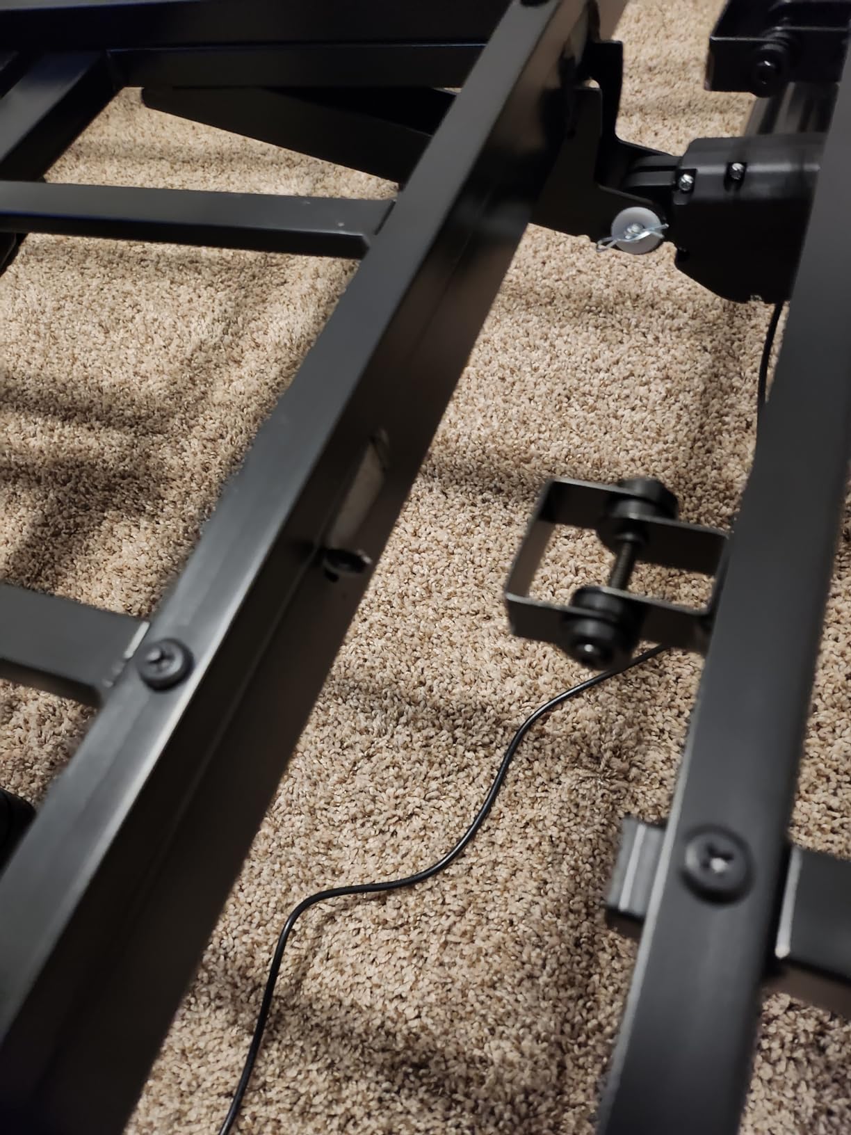 SunsGrove King Adjustable Bed Base, Wired Remote Control, Independent Head and Foot Incline, Electric Bed Frame Base, Adjustable Bed Leg with 2 Height Options, Easy Assembly customer photo 1