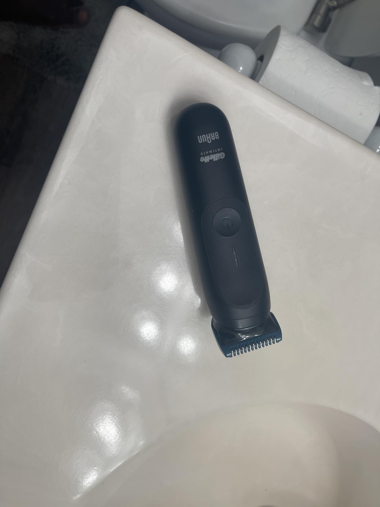 Gillette i7 Intimate Men’s Premium Pubic Hair Trimmer, Waterproof LED Body Hair Trimmer for Men, Manscaping Body Groomer customer photo 2