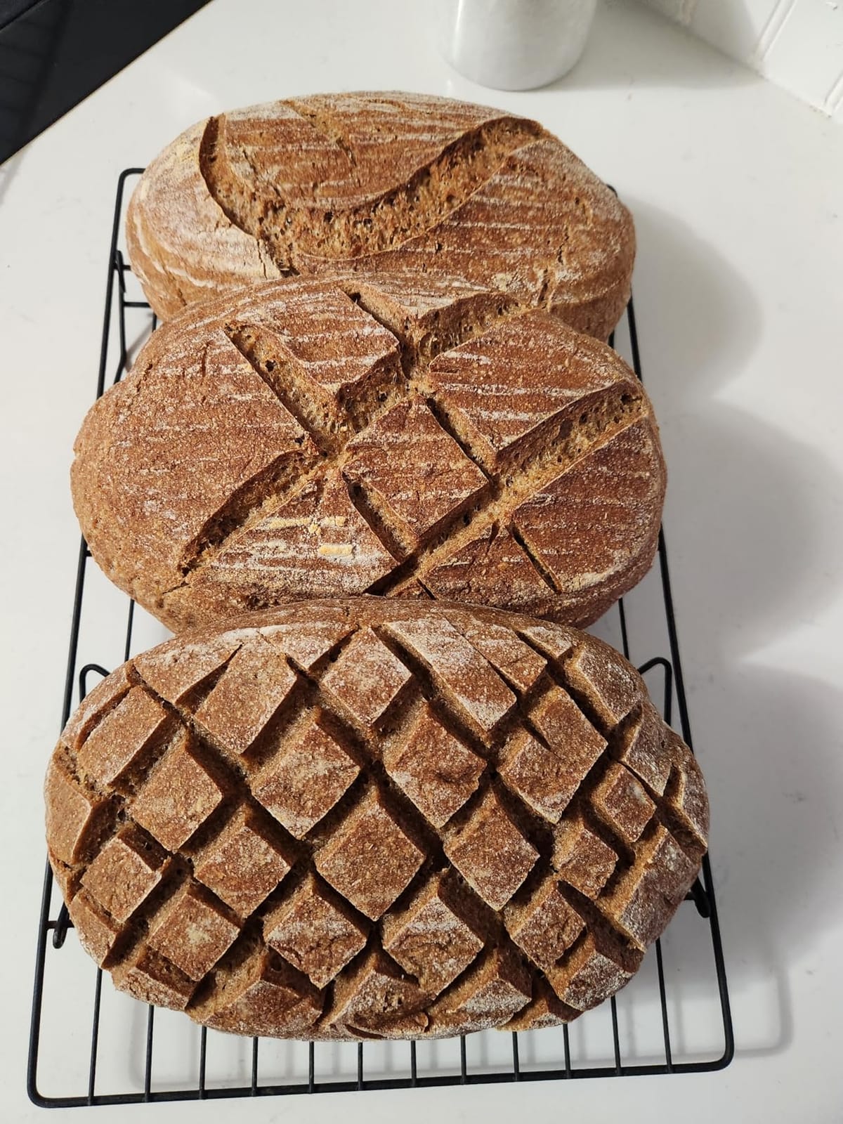 UFO Bread Lame Sourdough Scoring Tool, Wooden Round Bread Scorer customer photo 1