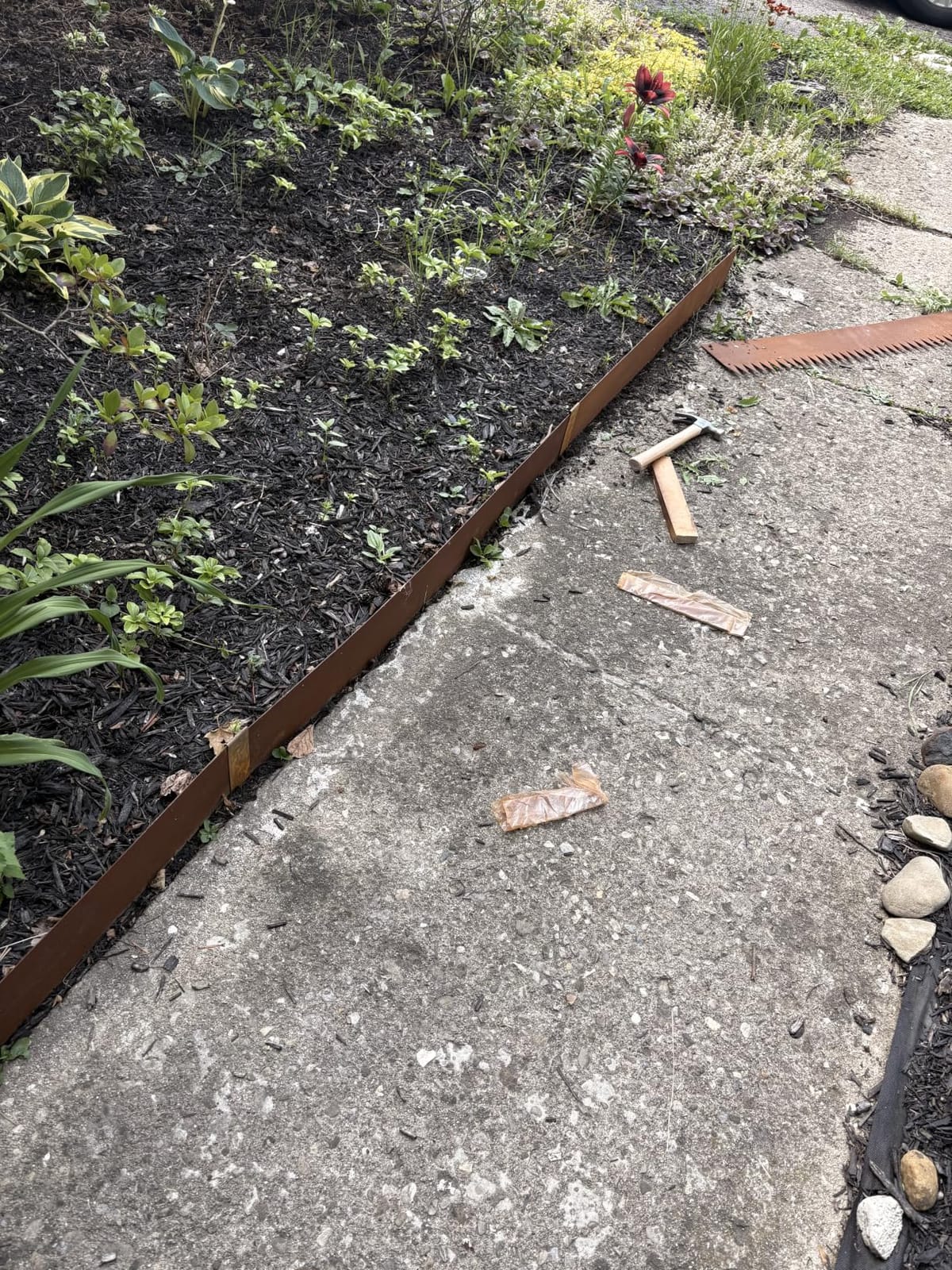 20ft. 6-Pack Cor-Ten Steel Landscape Edging - 40