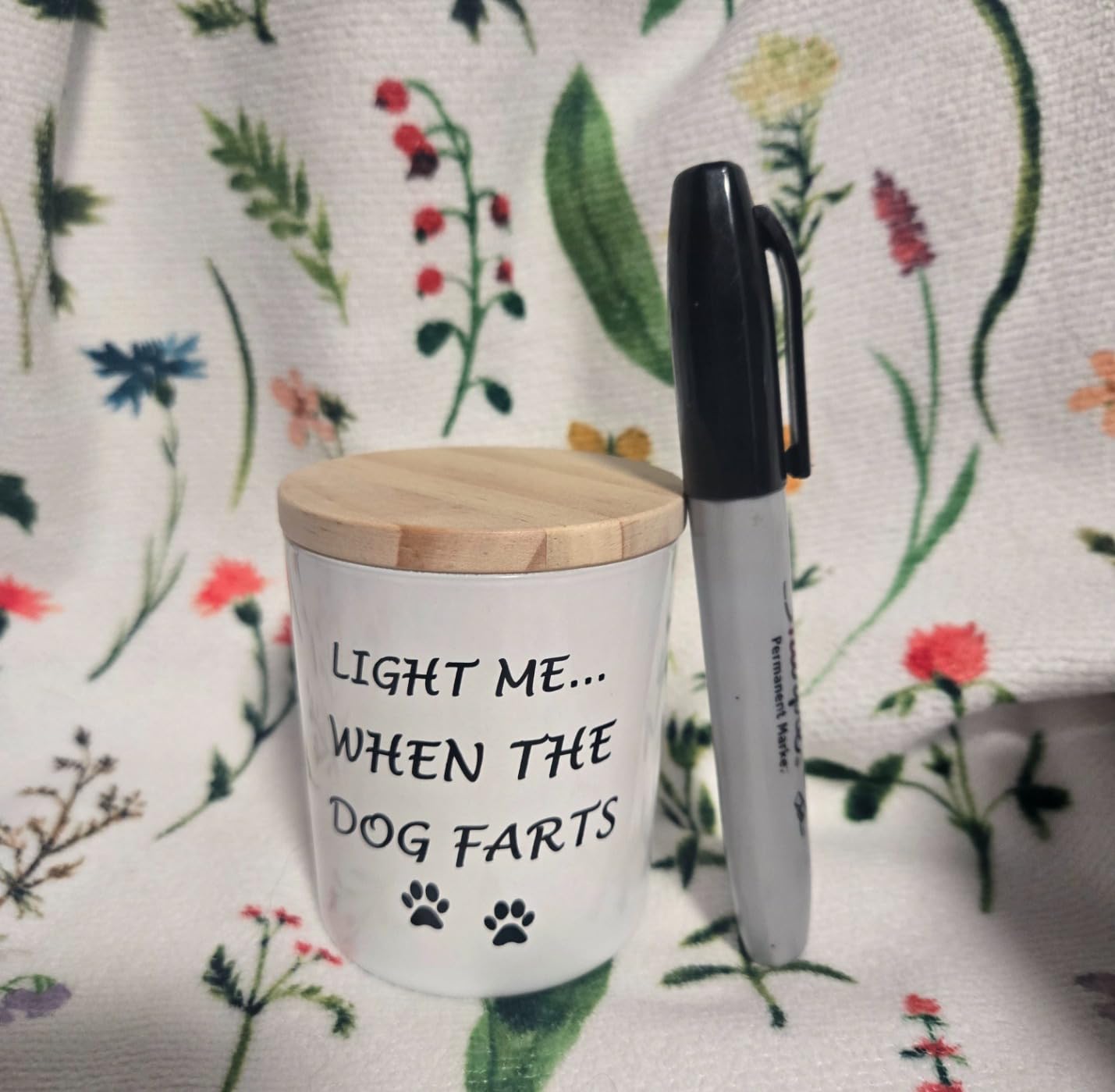 BFJLIFE Funny Gifts for Women Lavender Scented Candles for Dog Mom Lovers customer photo 1